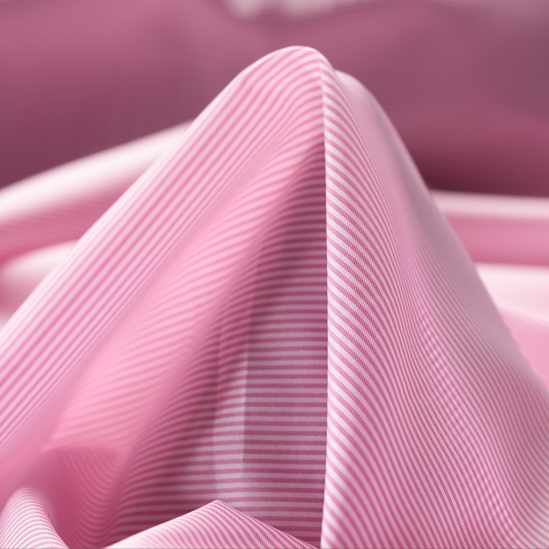 Doublure , Cupro, Rayé, Strawberry (F000025031)