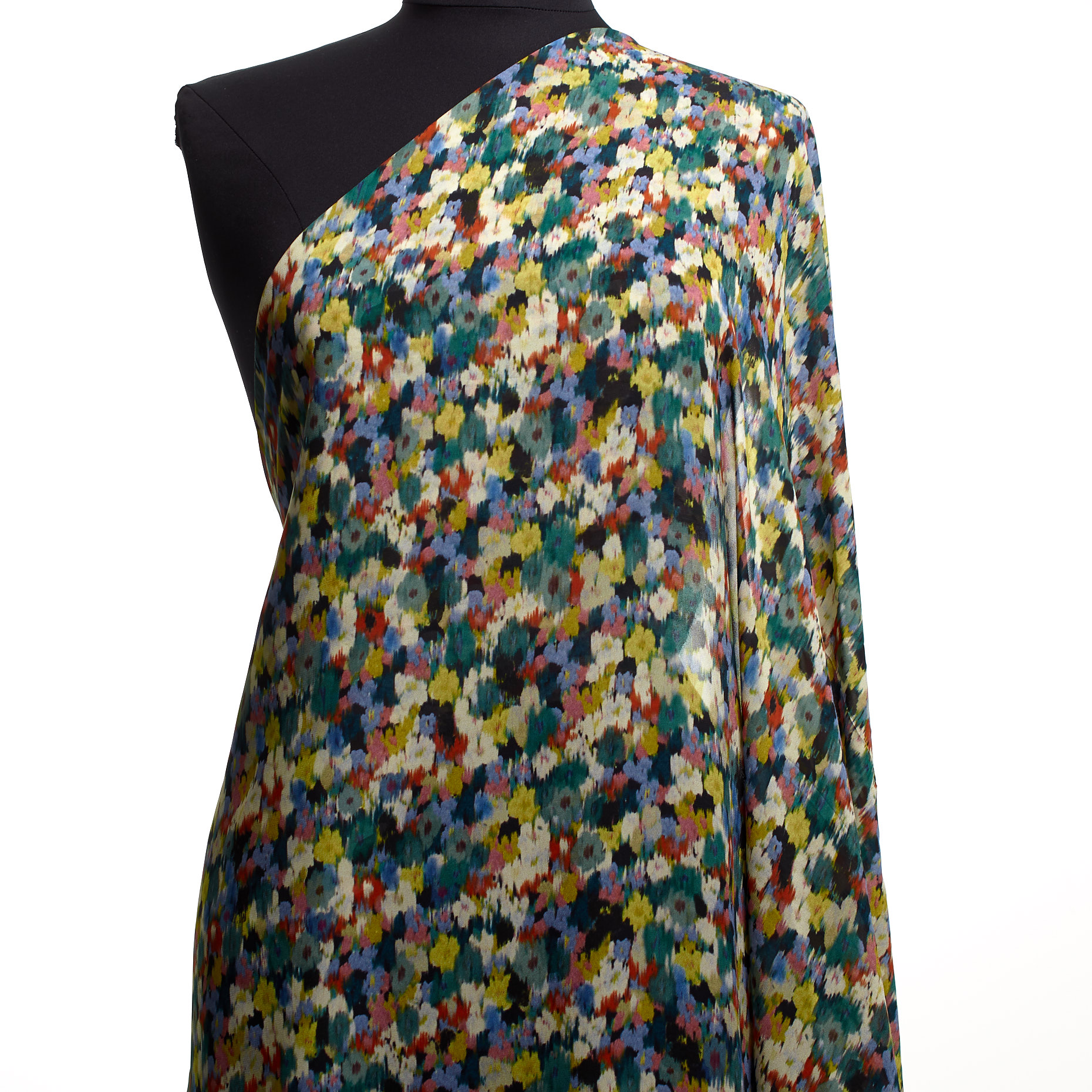 Voile, Viscose , Floral, Multicolor (F000040034) - Mannequin