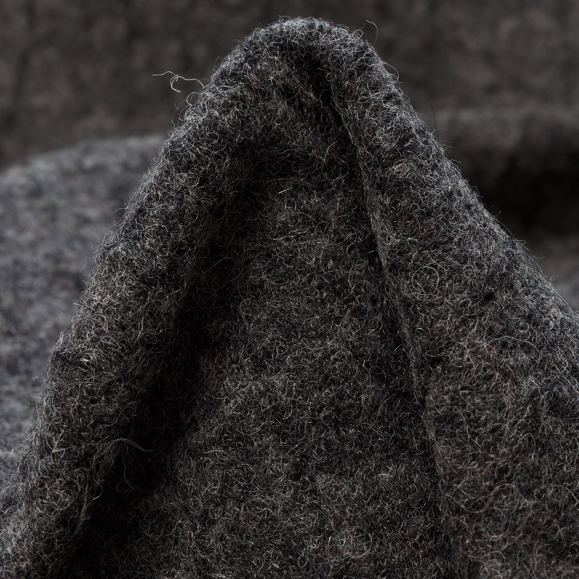 JERSEY, WOOL, BLACKENED SAND (F000034068)