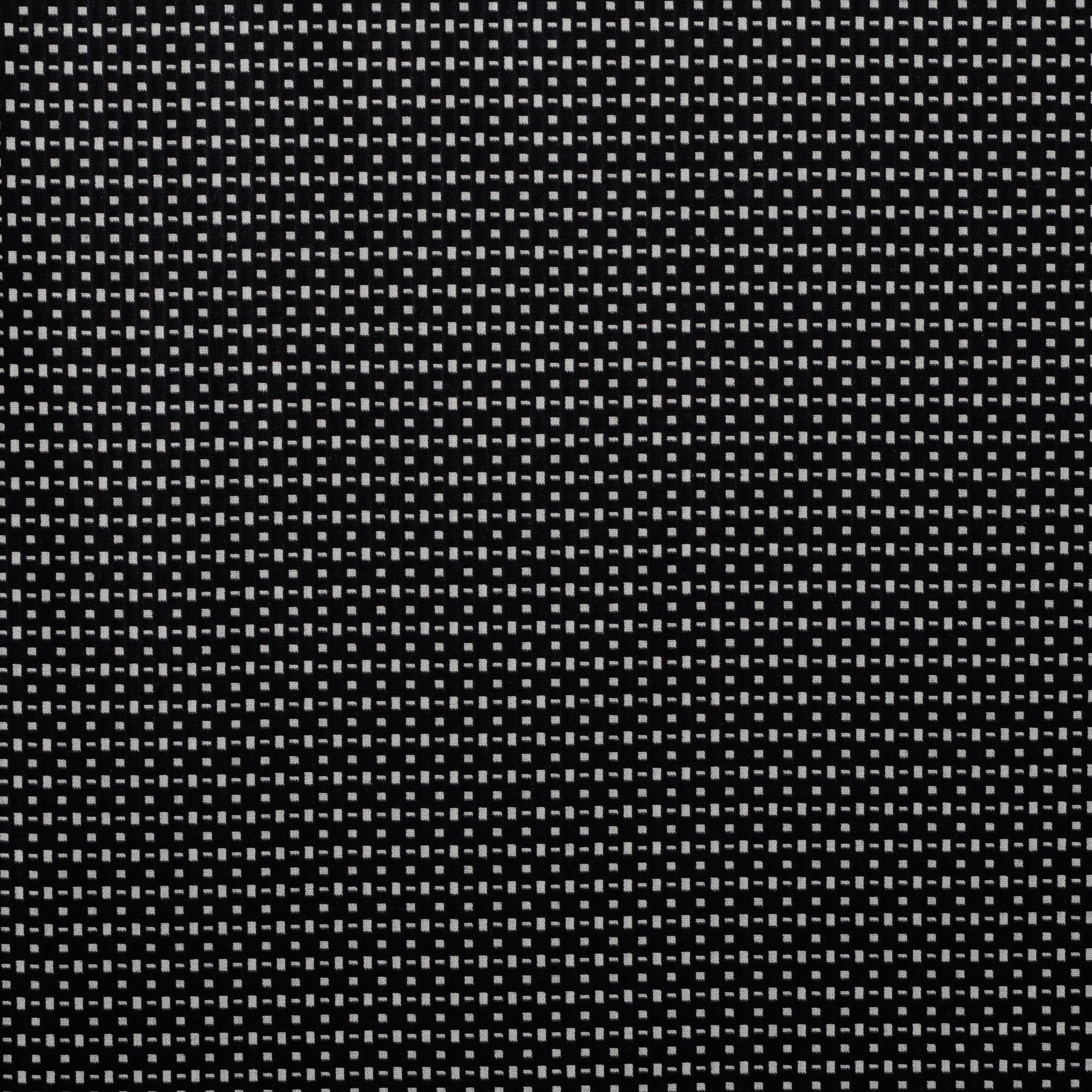 Żakard, Double, Elastyczna bawełna, Kit&Raven Black (F000017939) - Tkana