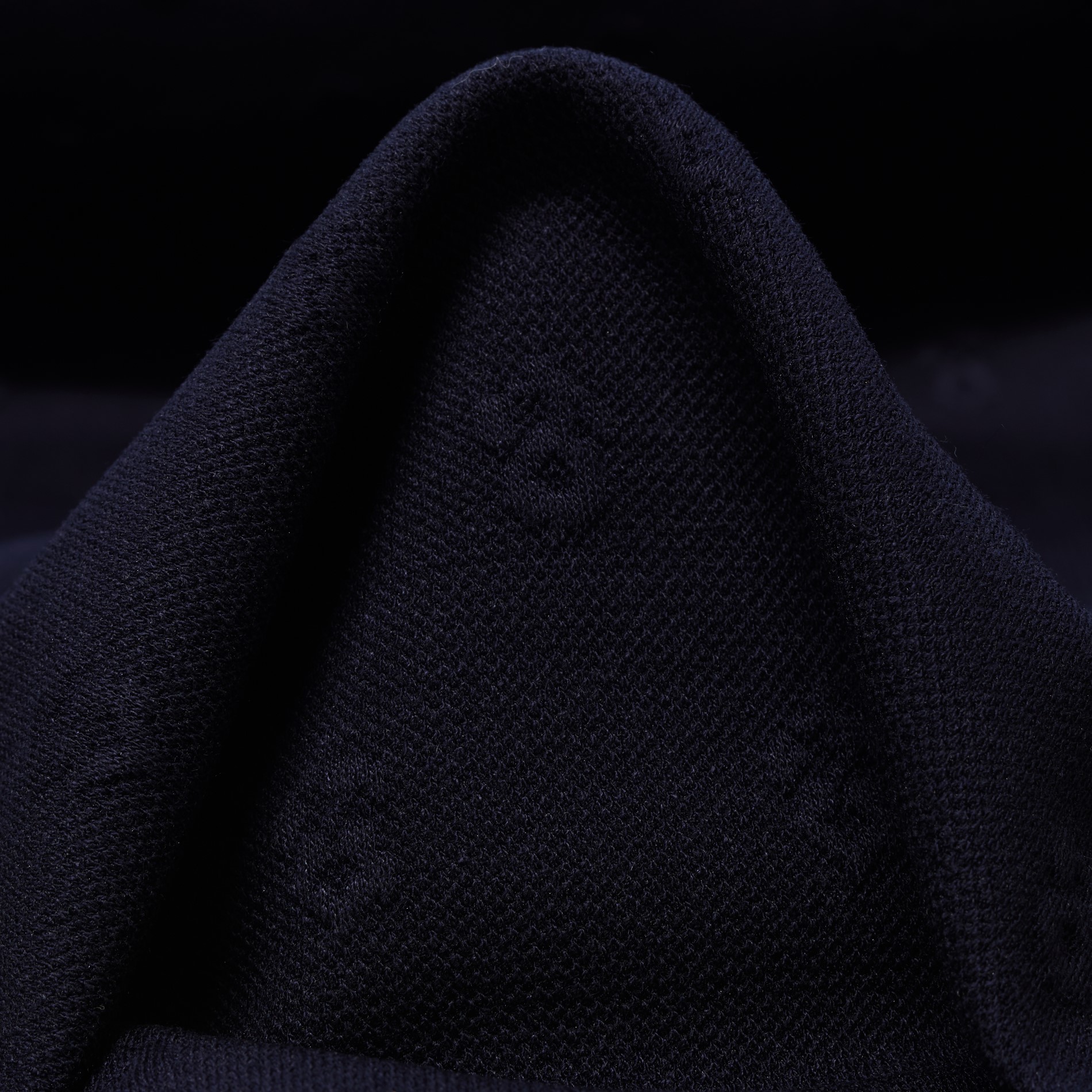 Jersey, Jacquard, Floreale, Midnight Blue (F000032175)