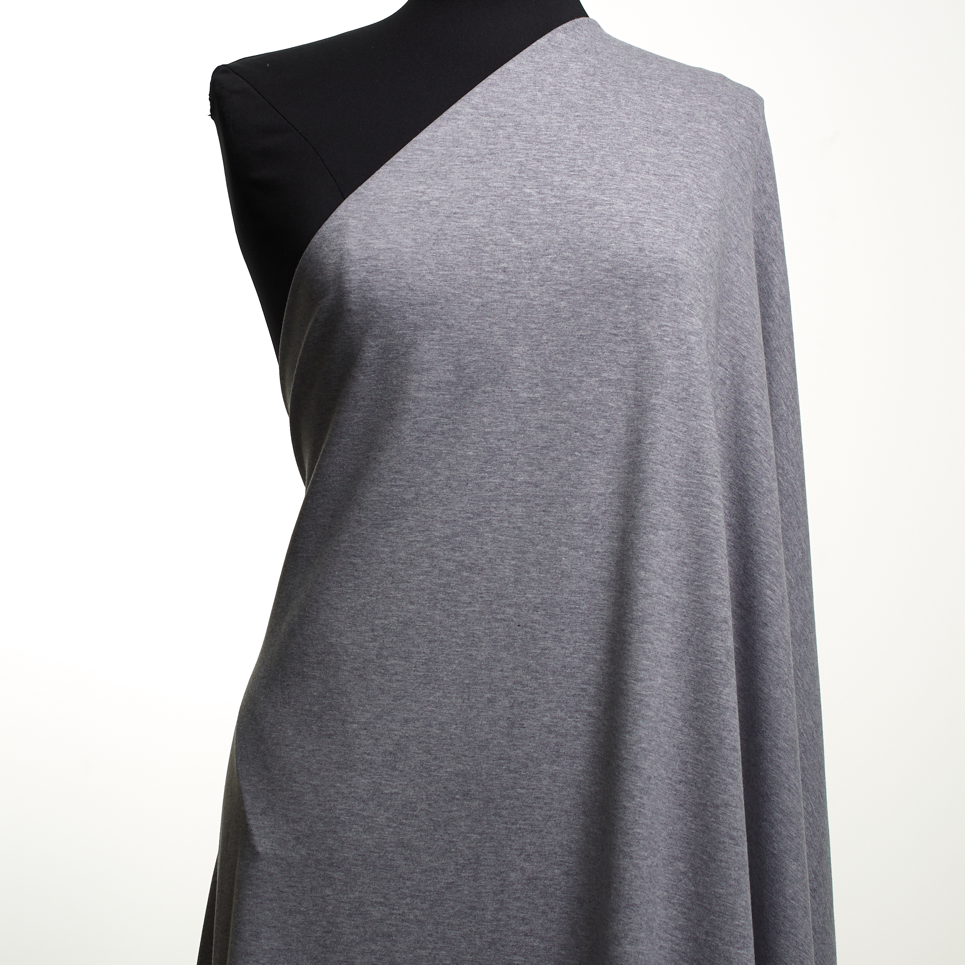 SINGLE JERSEY, COTTON, ELASTIC, CHISELED STONE (F000034658) - Mannequin