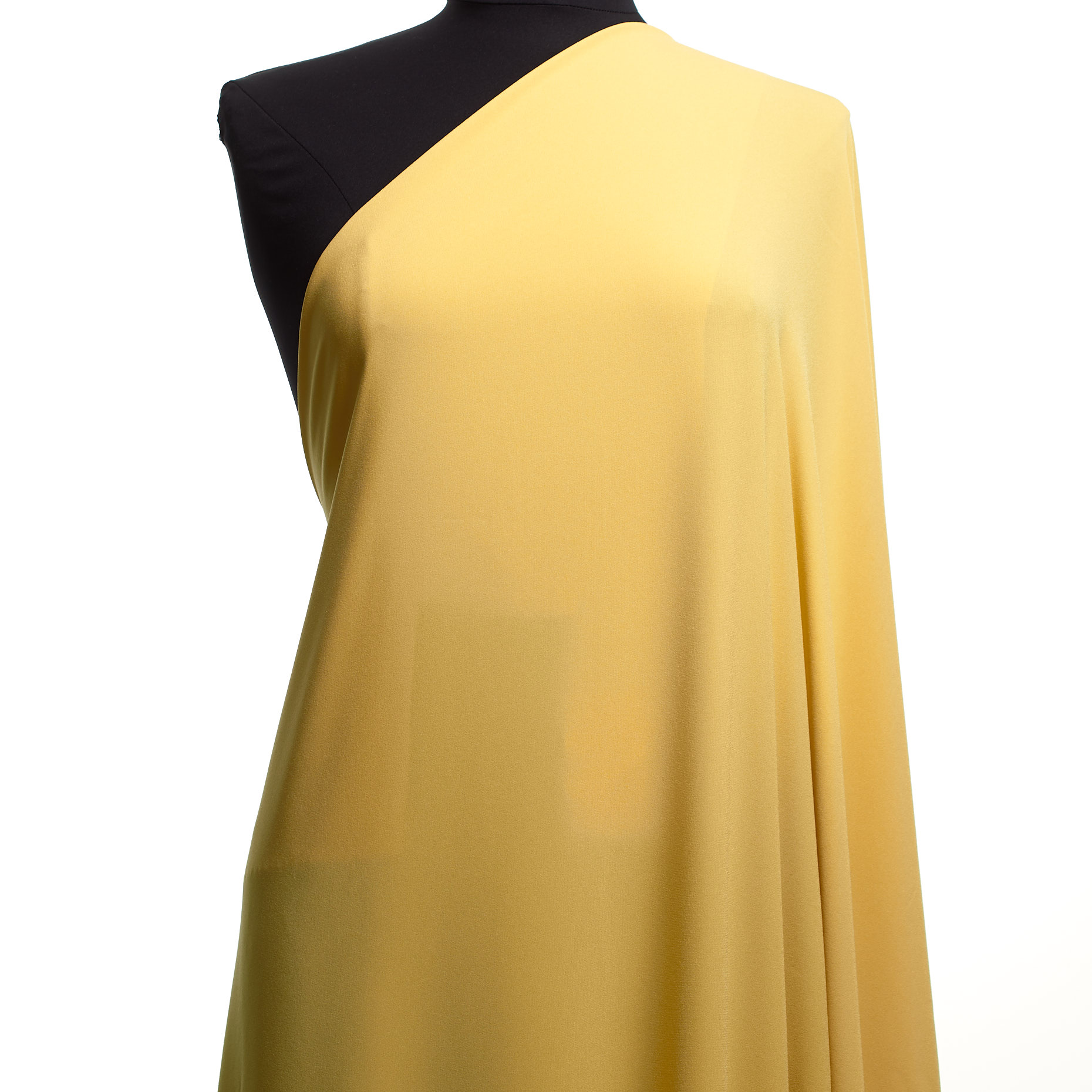 CRÊPE, SATIN, CRÊPE SATIN, MELLOW YELLOW (F000041738) - Mannequin