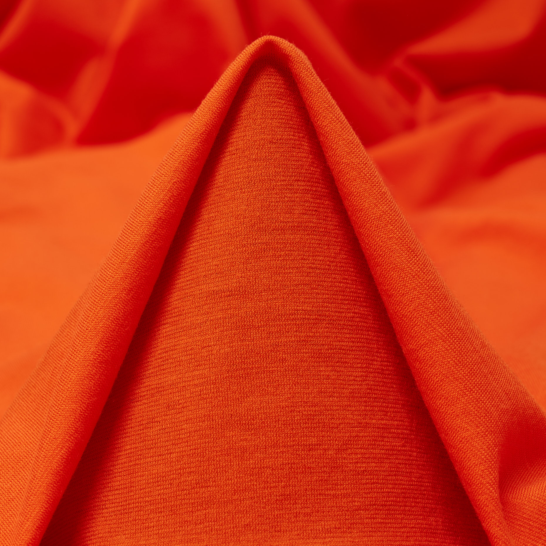 SINGLE JERSEY, COTTON, RED ORANGE (F000046275)
