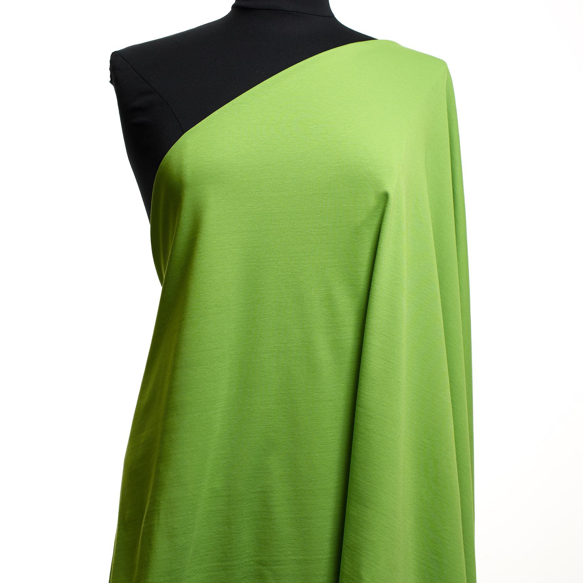 Jersey, Cotone, Stretch, Grass Green (F000046232) - Manichino