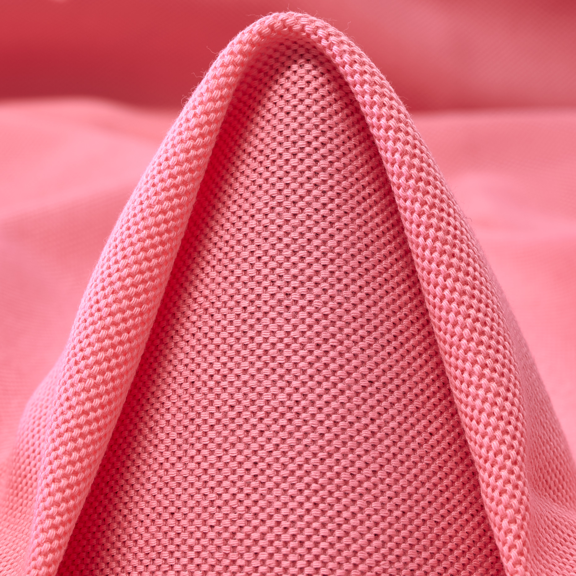 PIQUÉ, COTTON, STRAWBERRY PINK (F000047775)