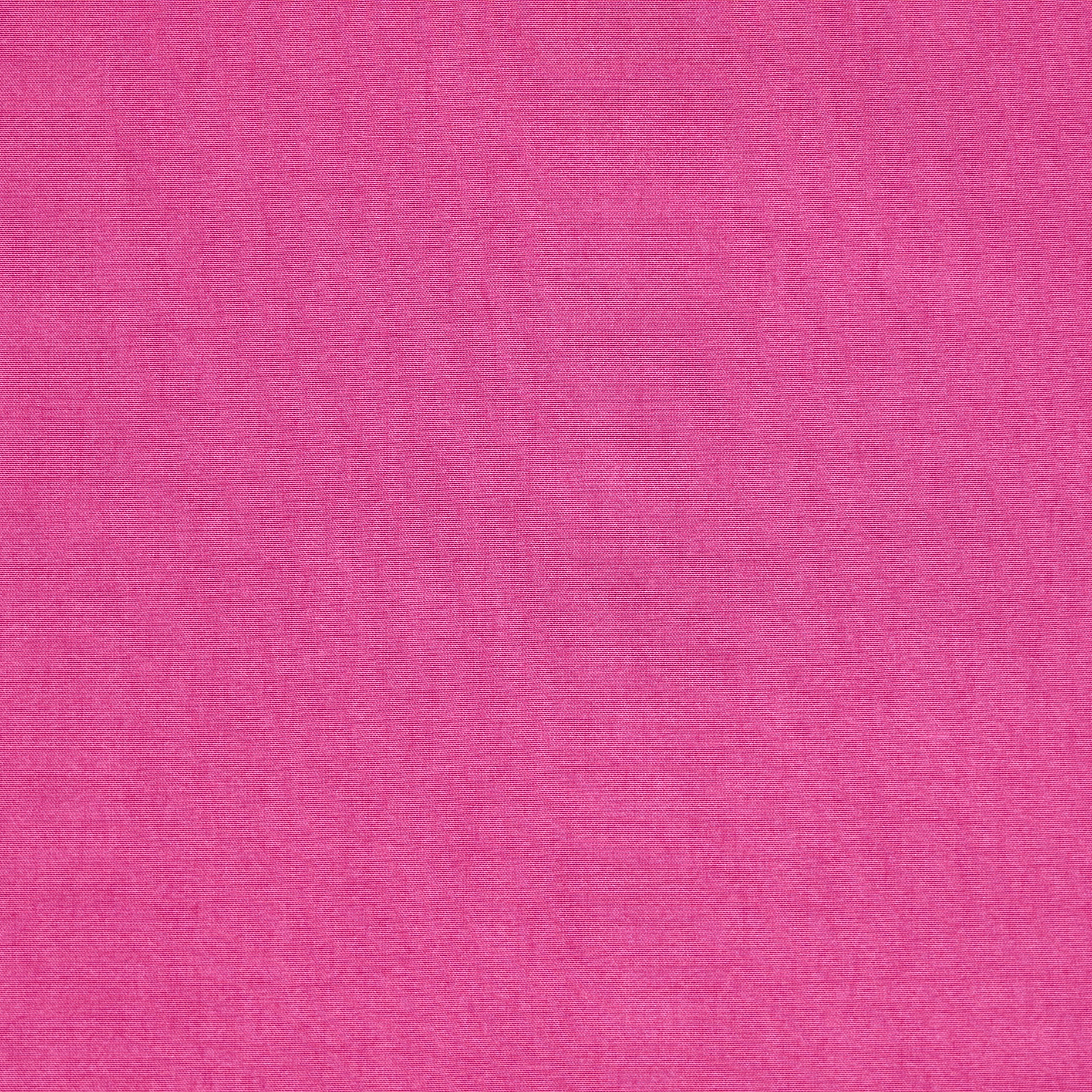 Popelina, Jedwab, Bawełna, Super Pink (T0000588) - Tkana