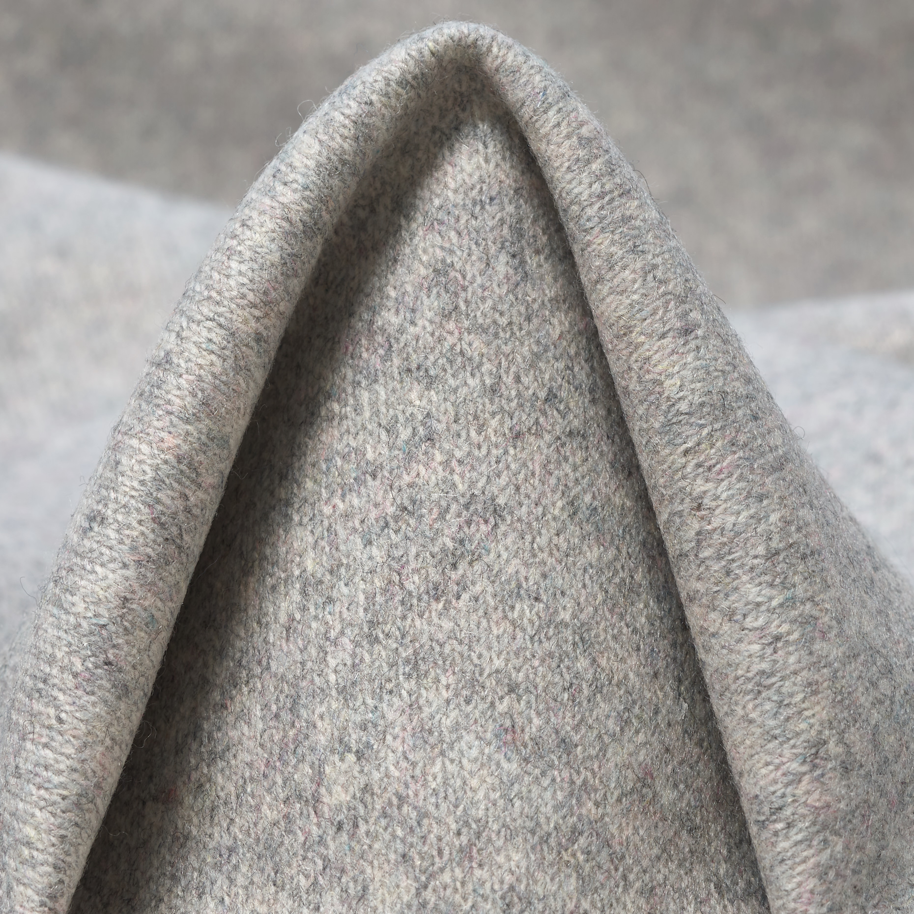 CASHMERE, DOUBLE, BOILED WOOL, HARBOR MIST (F000048104)