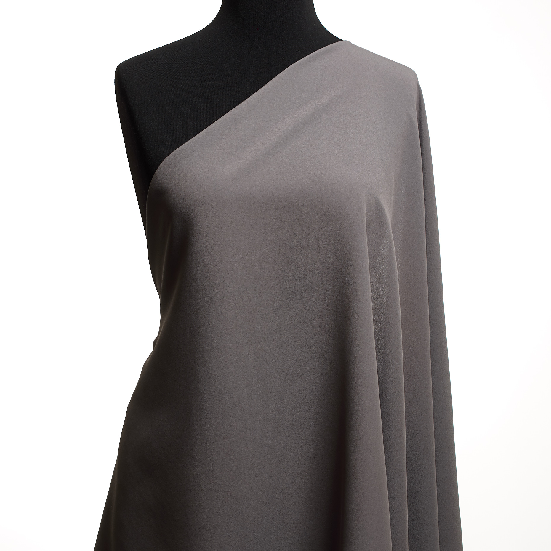 CRÊPE, ACETATE, SILK, ROASTED CASHEW (F000049529) - Mannequin