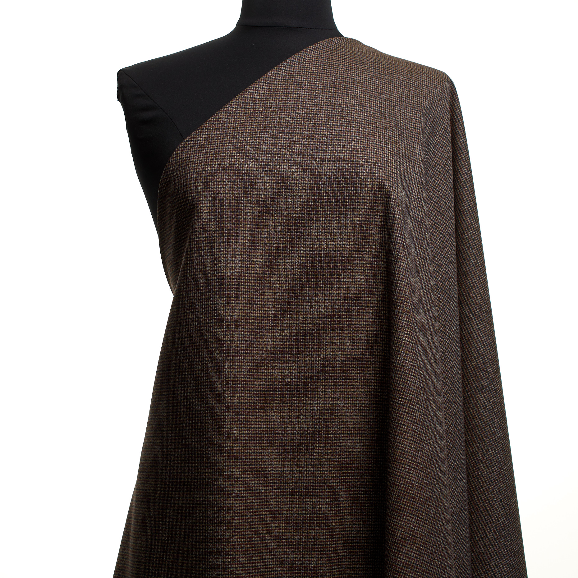 Виргинская шерсть, Мелкий рисунок, French Roast&Jet Black (F000047455) - Манекен