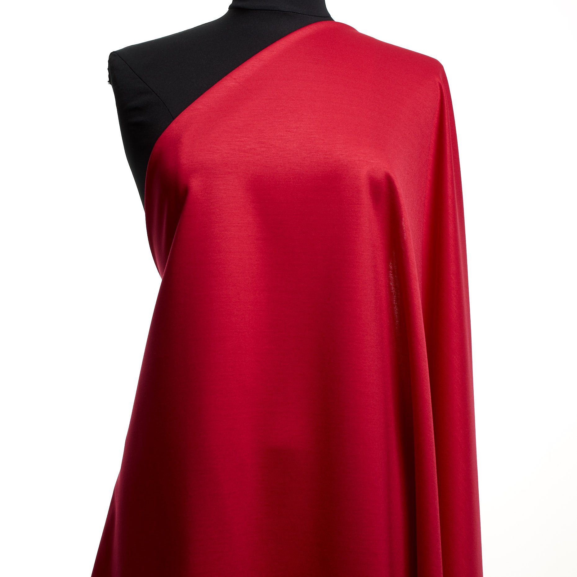 Jersey, Viscosa, Elástico, Lipstick Red (F000046448) - Maniquí