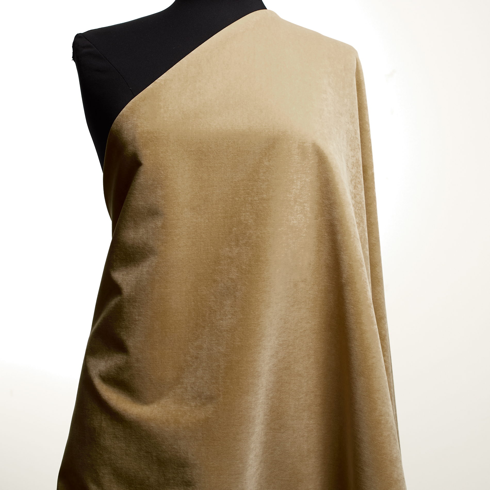 VELVET, COTTON, WARM TAUPE (C0002460) - Mannequin