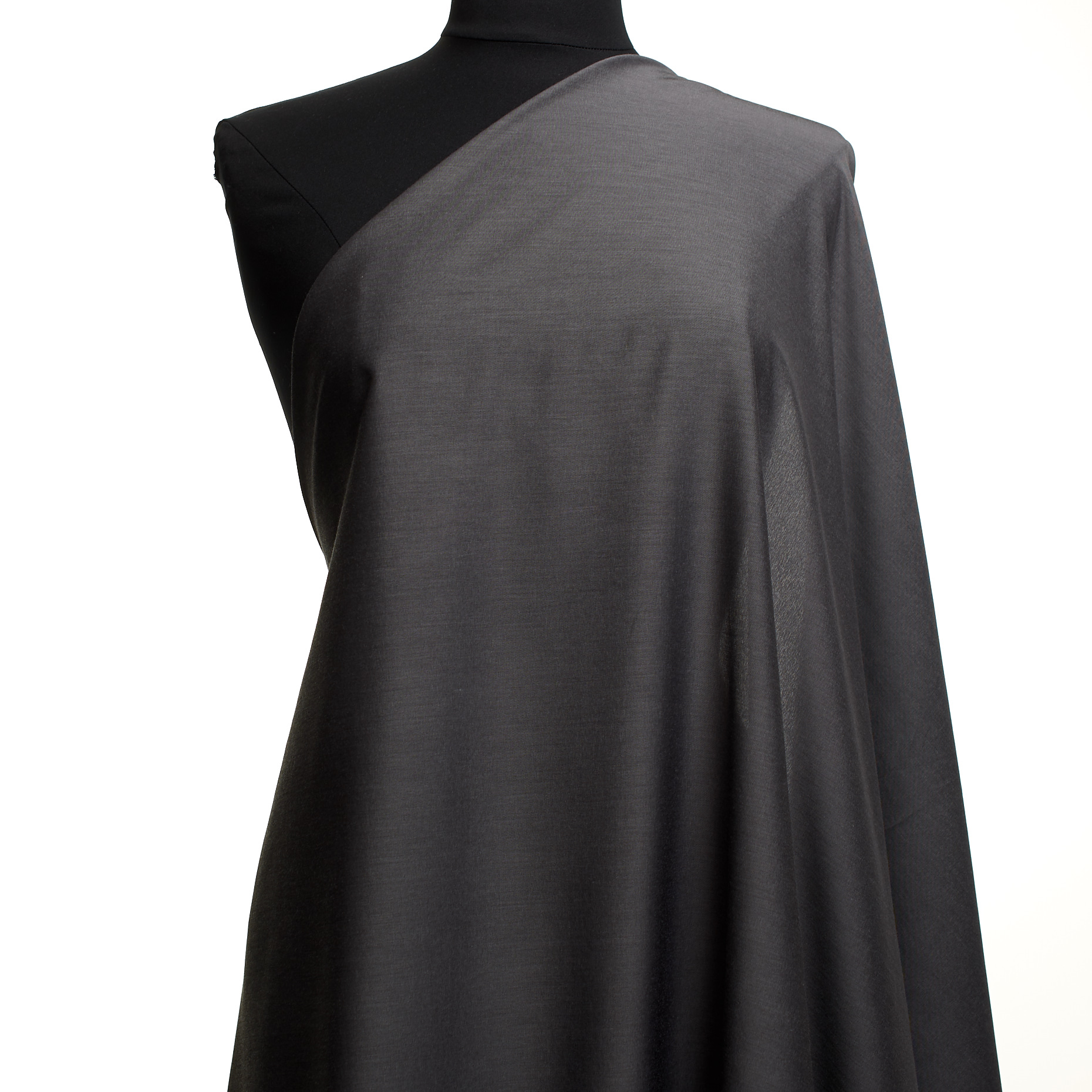 Chambray, Coton, Chatoyant, Steel Gray (F000010772) - Mannequin