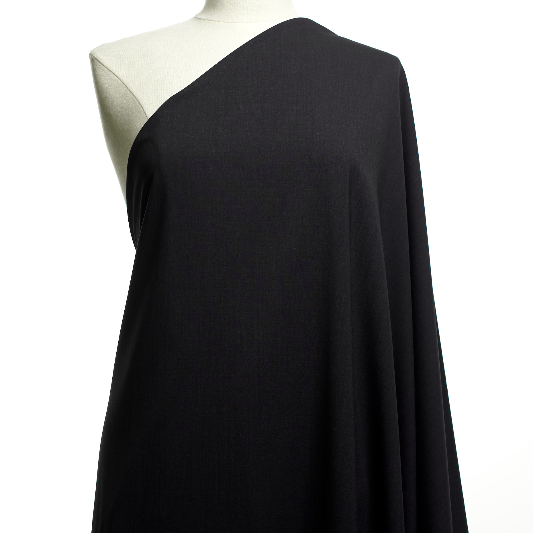 COOL WOOL, VIRGIN WOOL, ELASTIC, ANTHRACITE (F000042402) - Mannequin