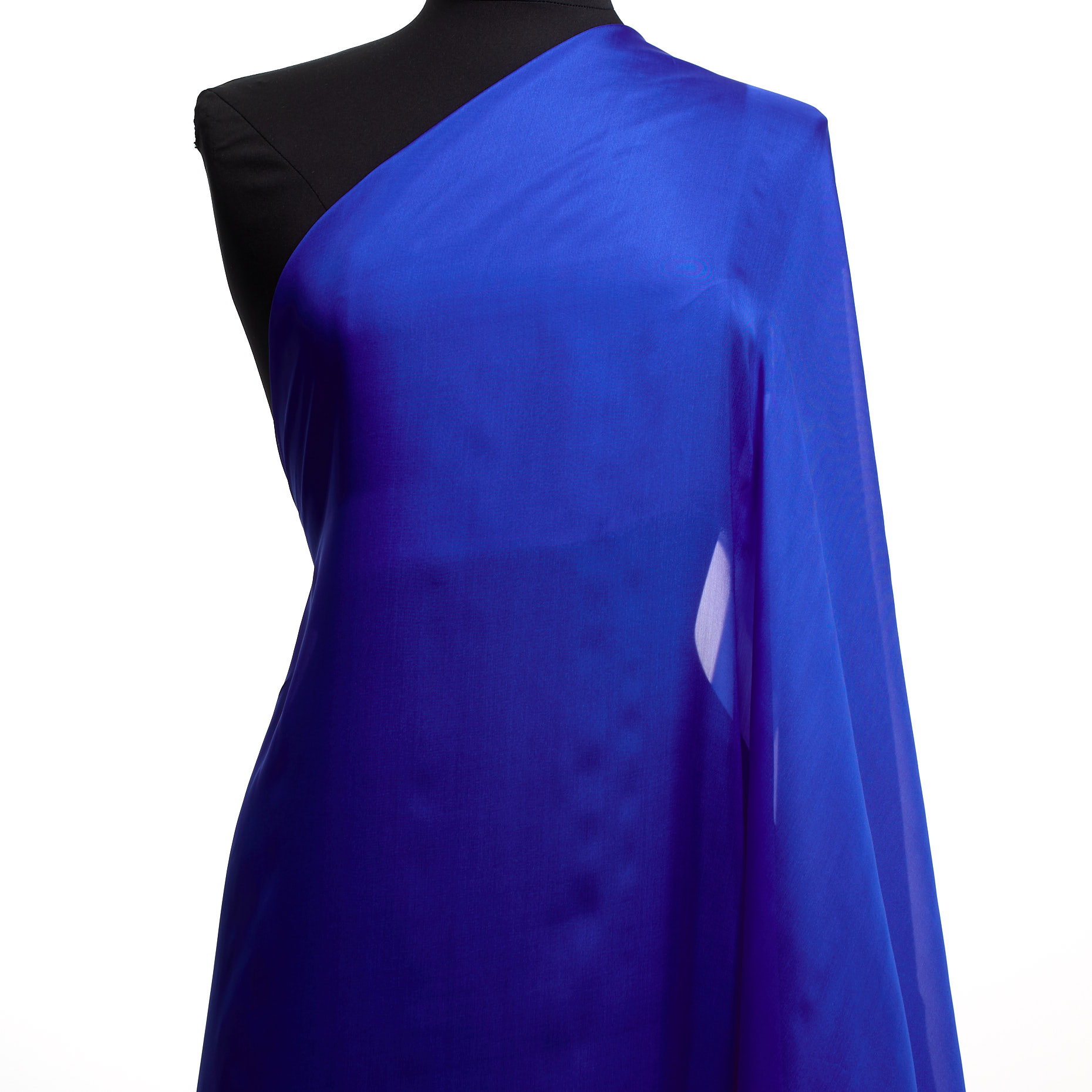 SILK, CHIFFON, ATOMIC BLUE (C0002840) - Mannequin