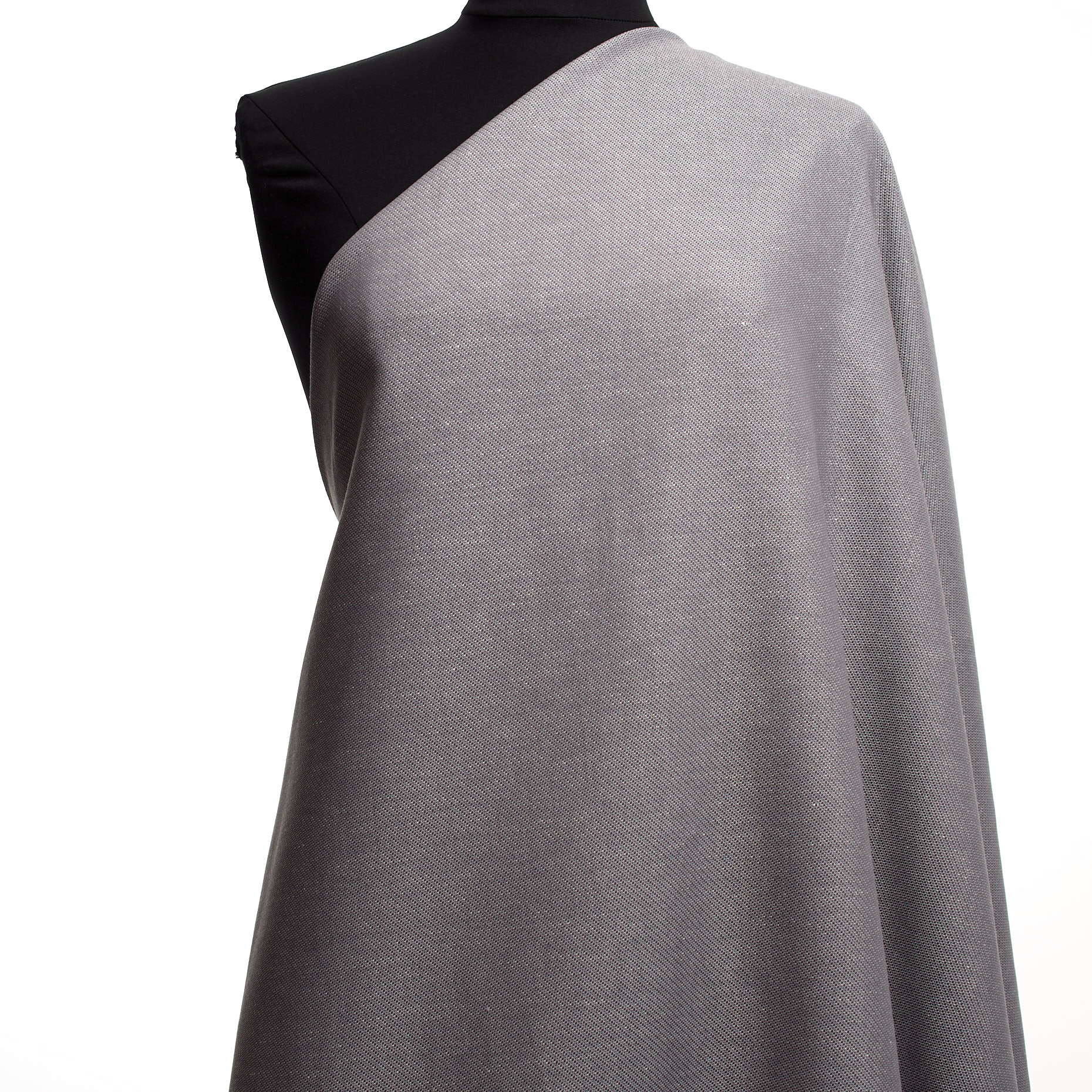 LIGHT COTTON, JACQUARD, MICRO DESIGN, CHISELED STONE (F000031103) - Mannequin