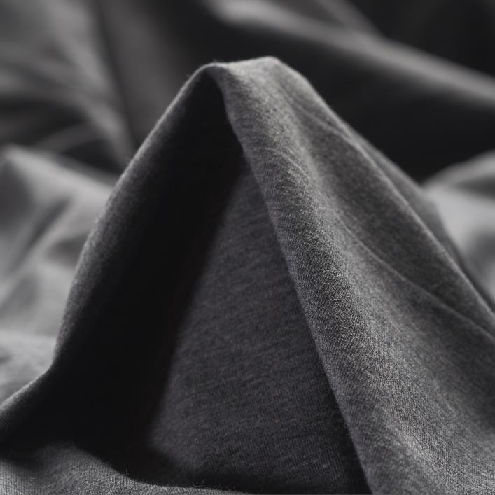 JERSEY, MODAL, MELANGE, BLACKENED PEARL (F000027355)