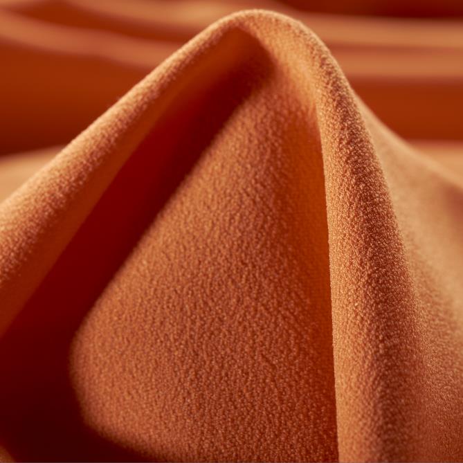 Креп, Вискоза Смесовая, Стрейч, Mandarin Orange