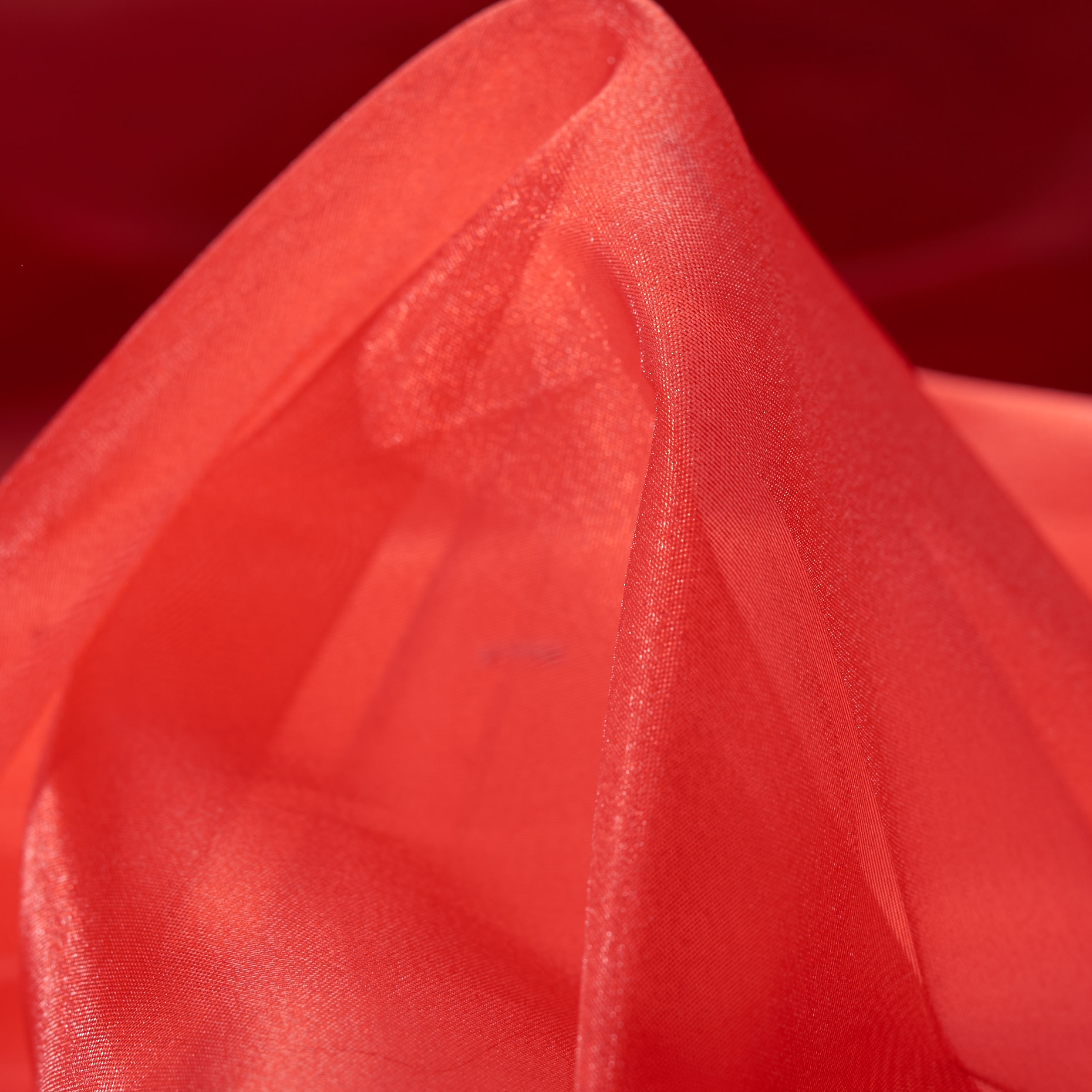 ORGANZA, POPPY RED (F000024586)