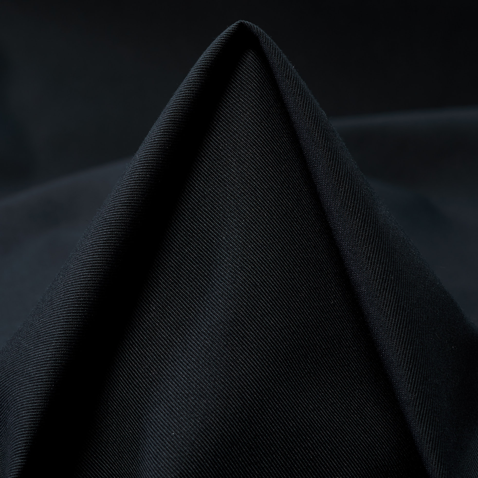 TWILL, COTTON, JET BLACK (F000043174)