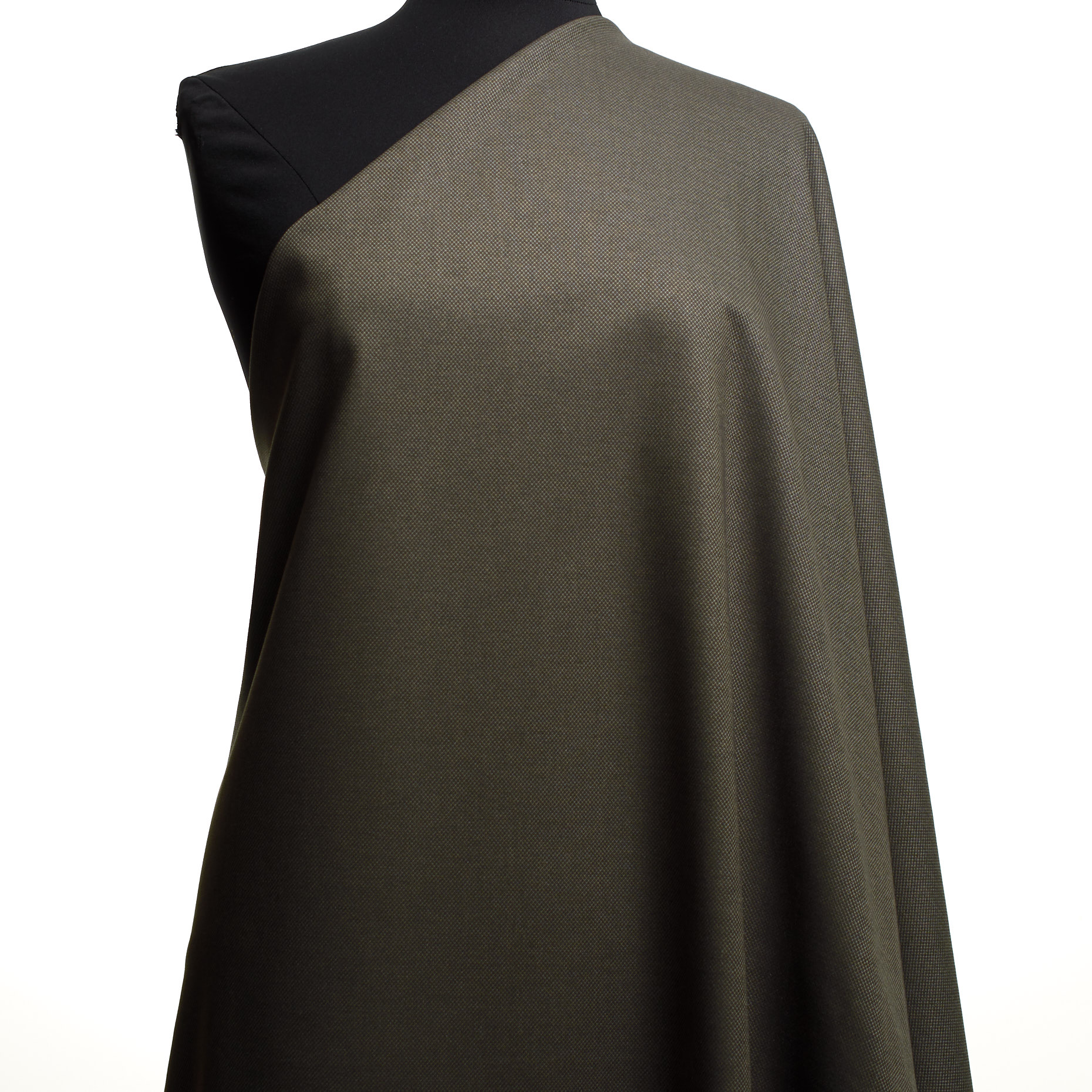 Bawełna, Szczotkowany, Stretch, Brushed Nickel (F000036084) - Manekin