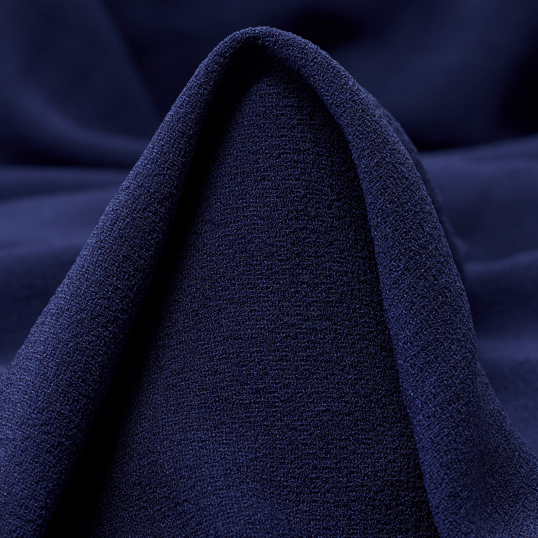 CRÊPE, ELASTIC, NAVY PEONY (F000038510)