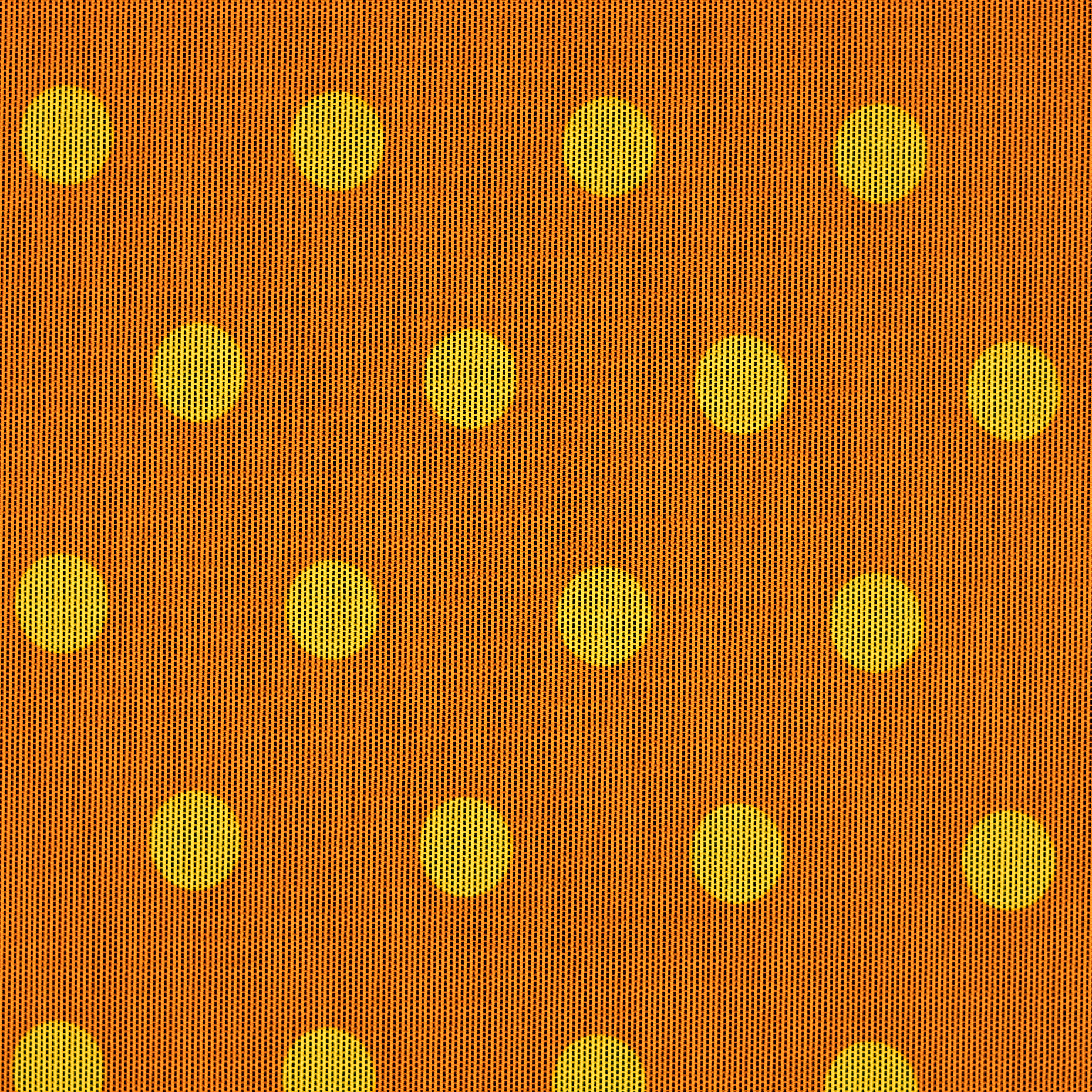 MESH, ELASTIC, PRINTED, FLAME ORANGE&YELLOW BALLOON (F000048993) - Texture
