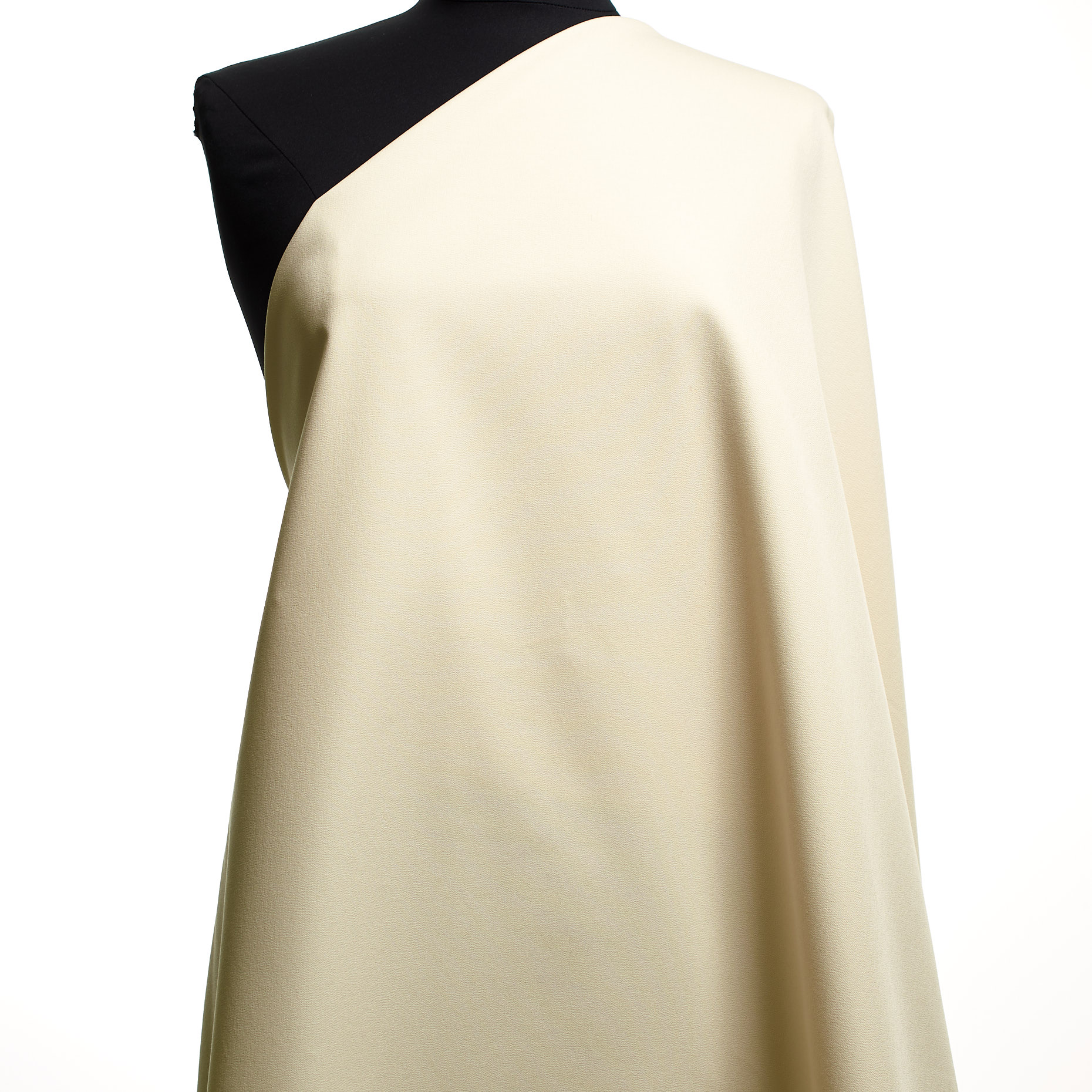 GABARDINE, COTTON, BI-STRETCH, WHITE ONYX (F0002119) - Mannequin