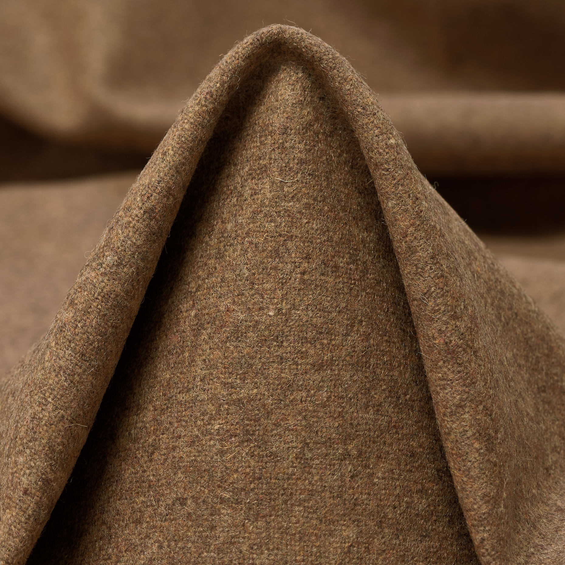 Flanella, Lana, Stretch, Tobacco Brown (F000048139)