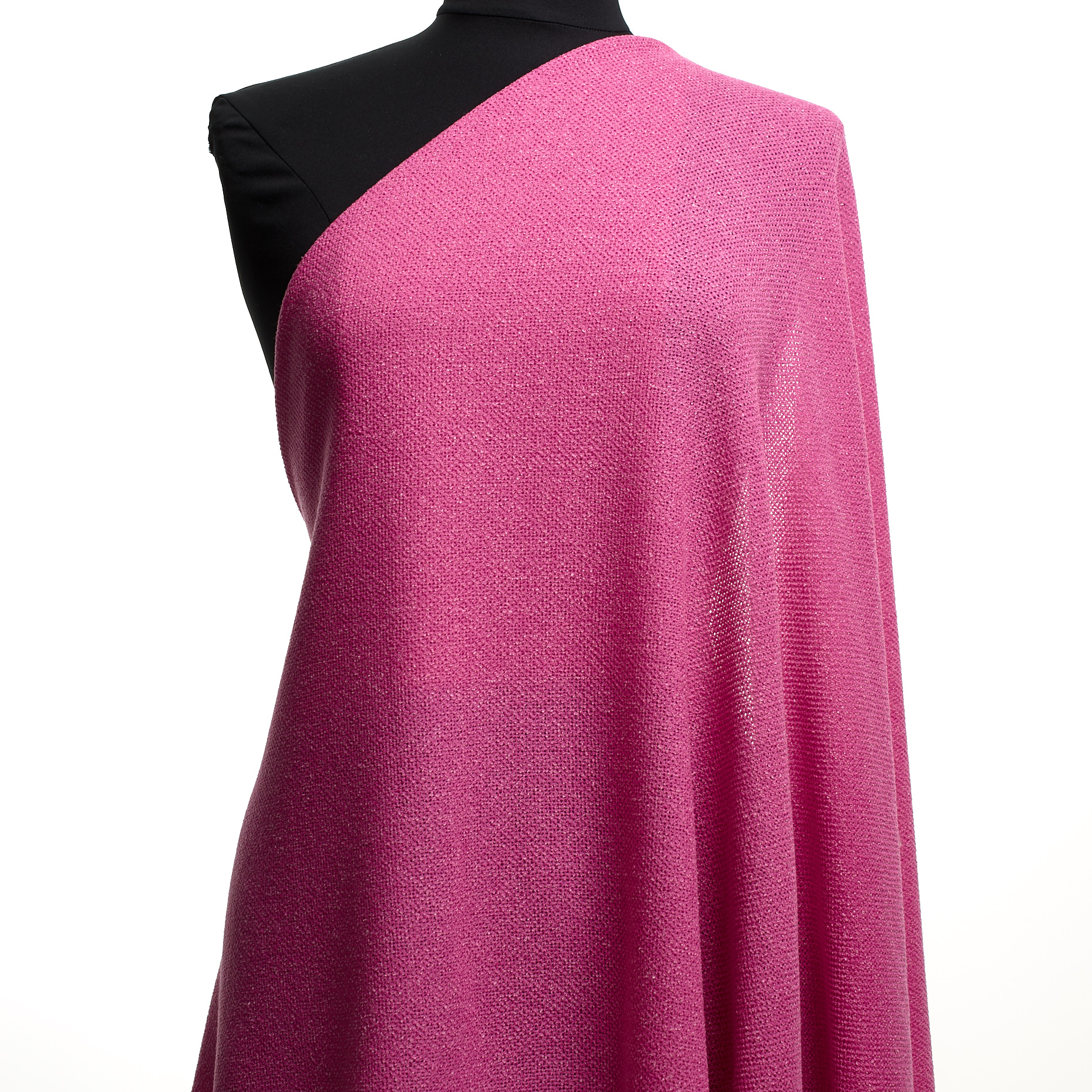 Bouclé, Laine Vierge, Mixte Soie, Raspberry Rose (F000047198) - Mannequin