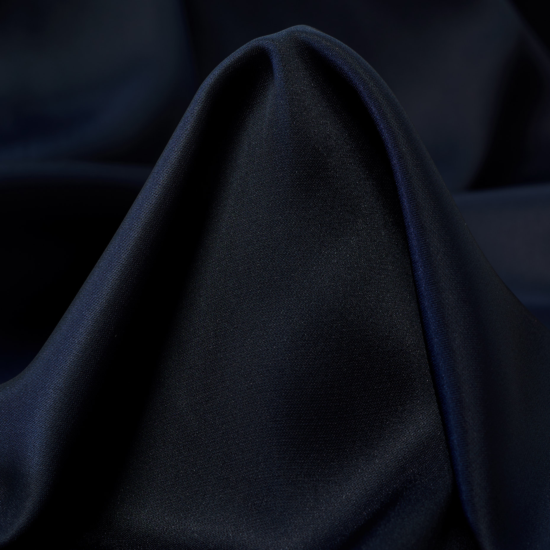 Satin, Acetat, Seide, Polar Night (F000041779)