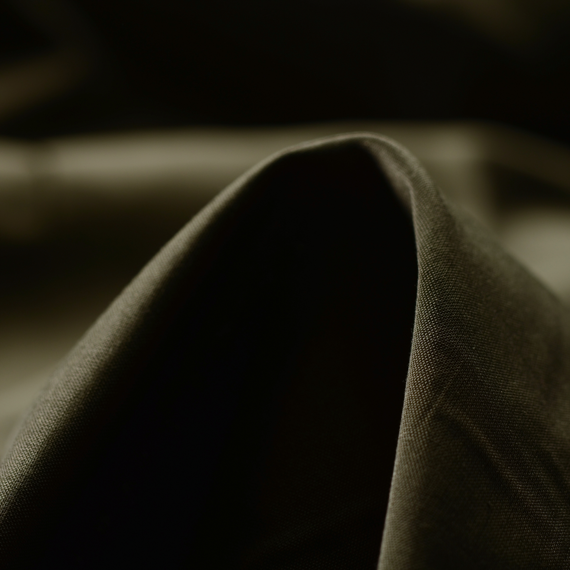 DOUBLE, COTTON, BURNT OLIVE (F000007697)