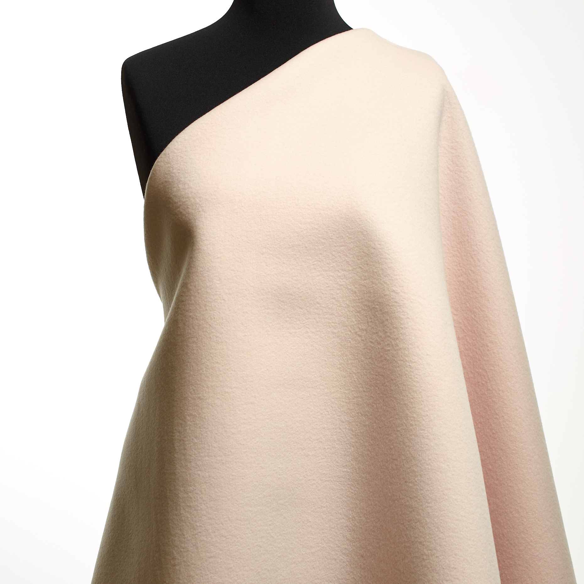 DOUBLE, VIRGIN WOOL, CASHMERE, ANTIQUE WHITE (F000049022) - Mannequin