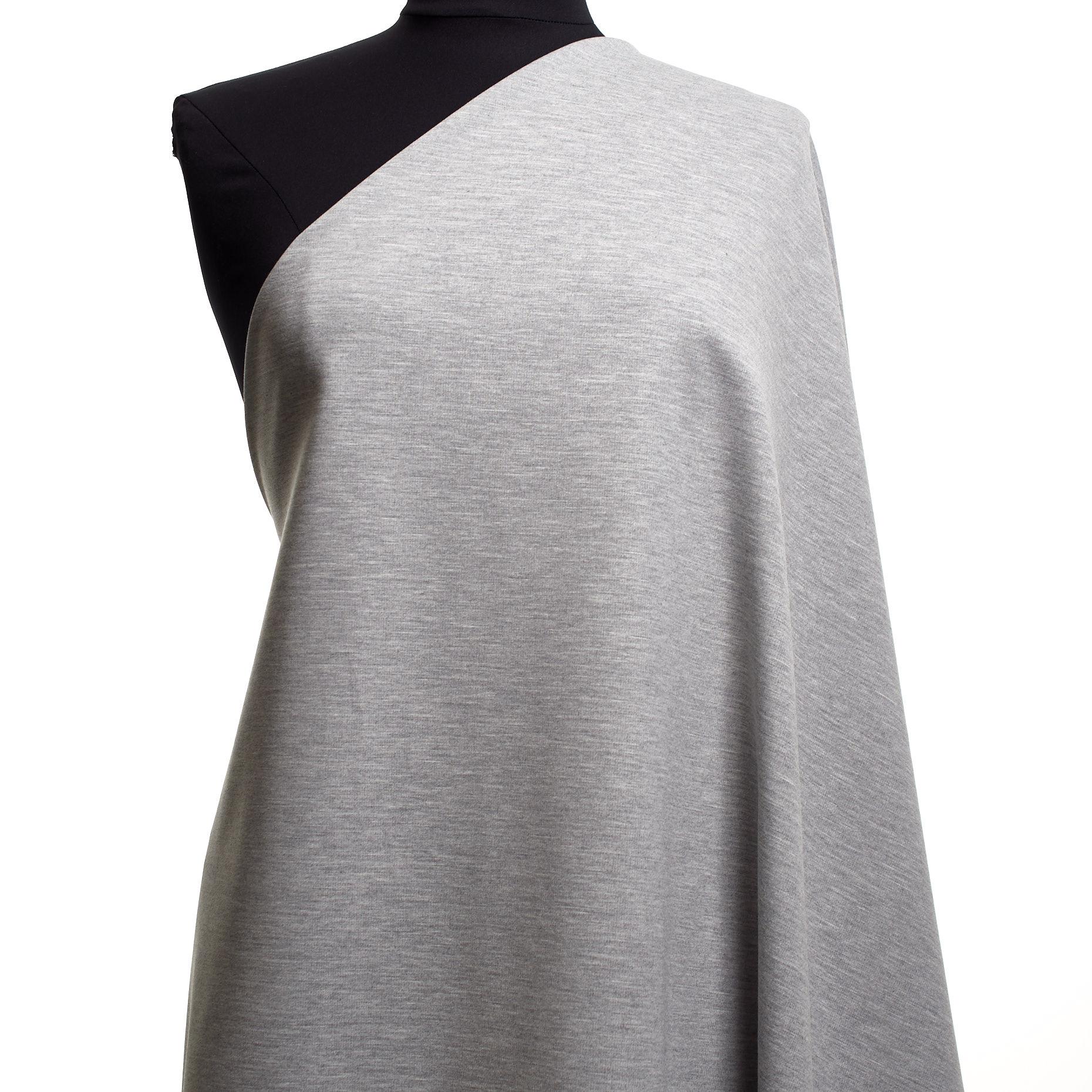 Jersey, Punto Milano, Wiskoza, Formal Gray (F000043134) - Manekin