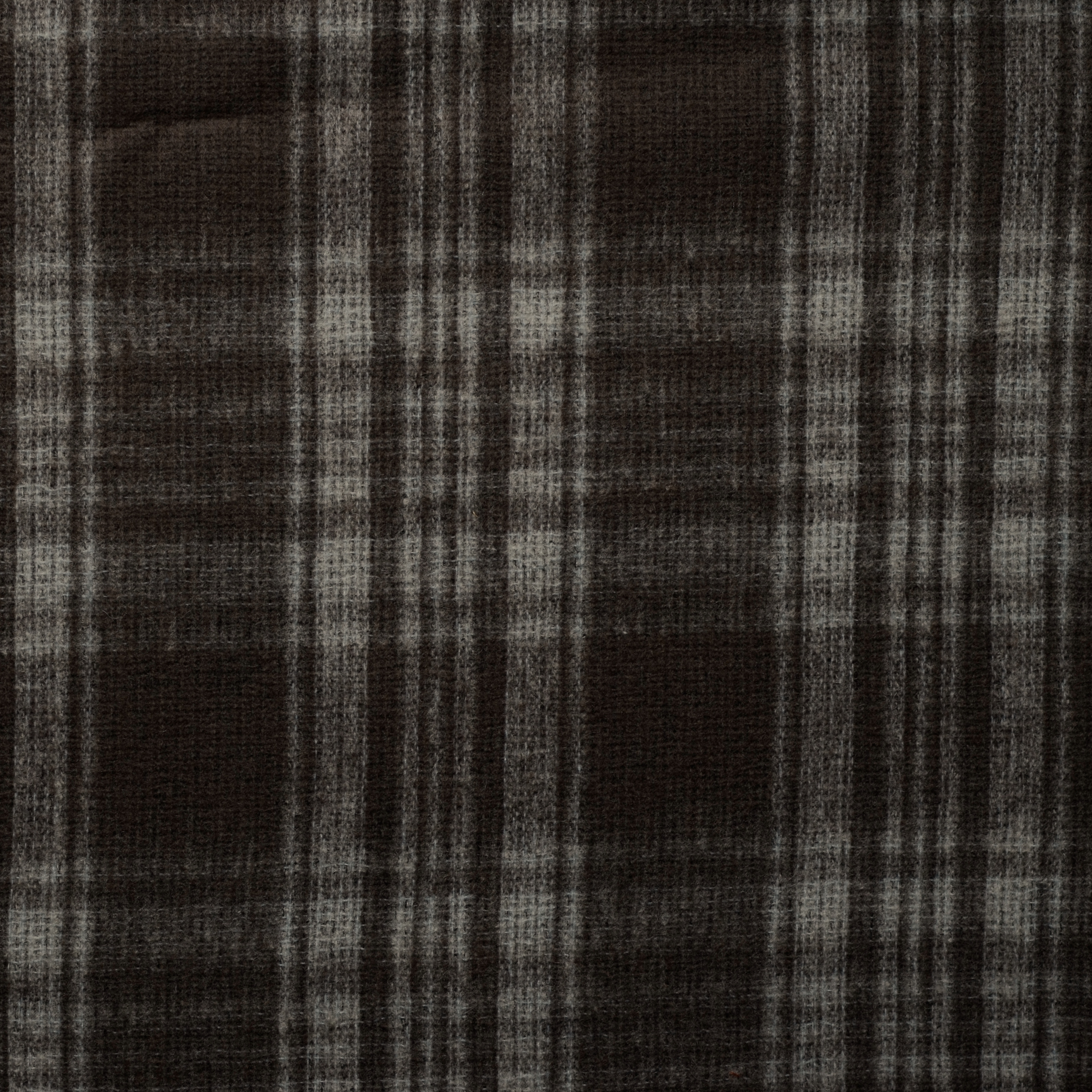 Wełna, Kratka, Melange, Taupe&Ivory (F0001896) - Tkana