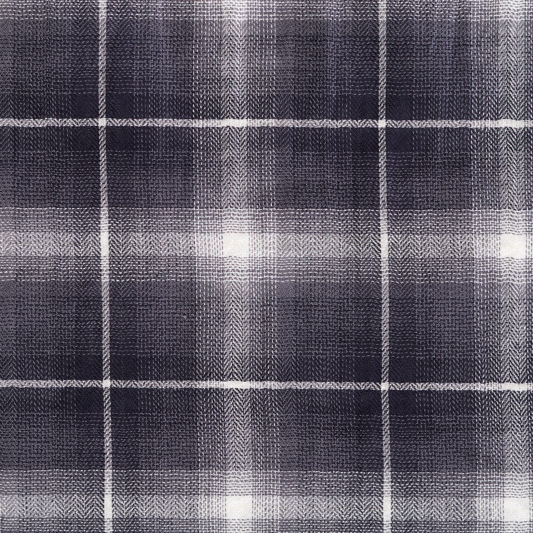 CRÊPE, COTTON, CHECK, RAIN WASHED&IVORY (F000043872) - Texture