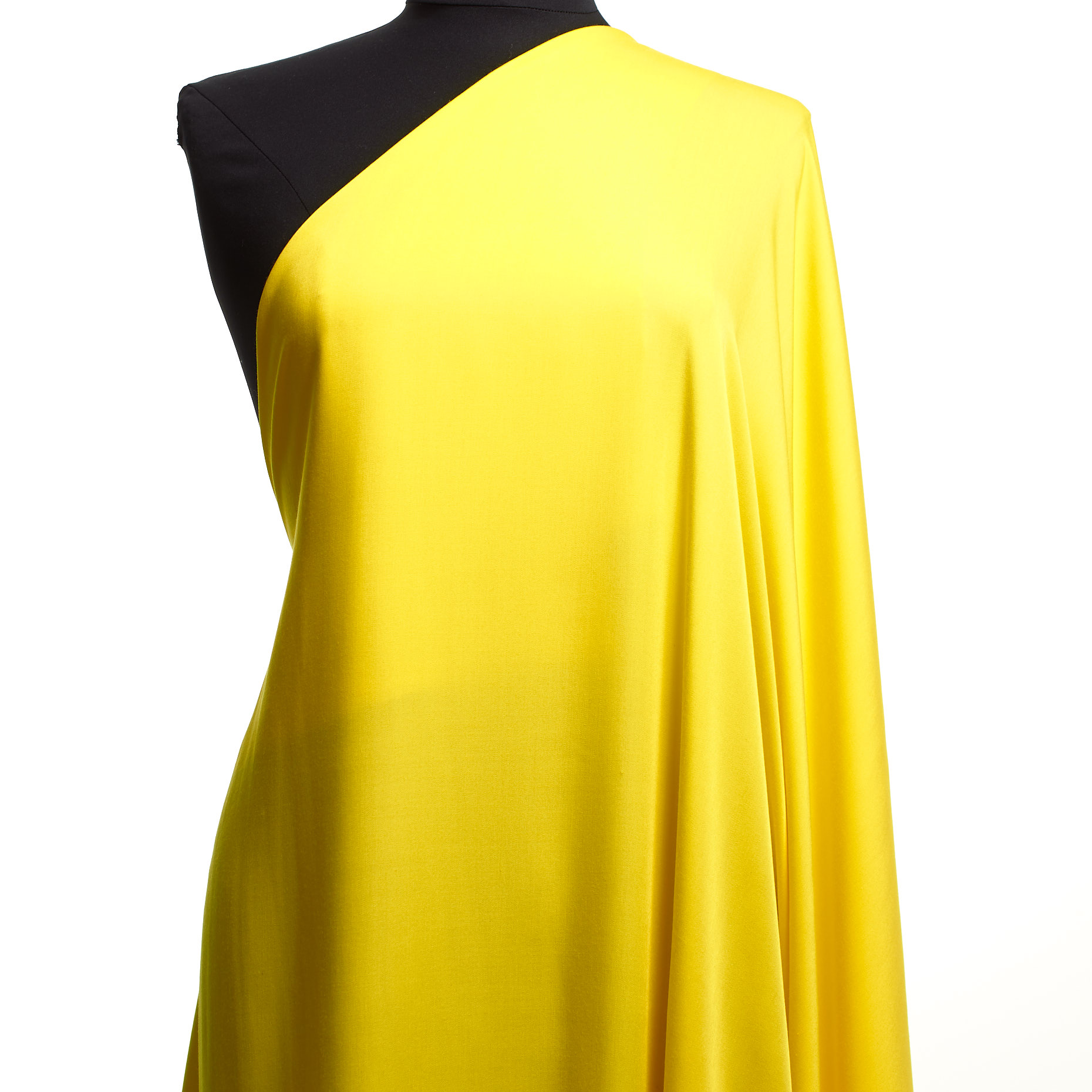 SATIN, VISCOSE, CANARY BIRD (F000040258) - Mannequin