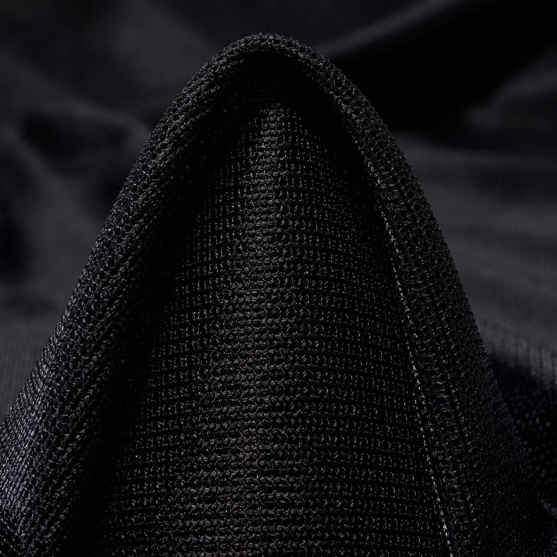 NET, SHIMMERING, RAVEN BLACK (F000048930)
