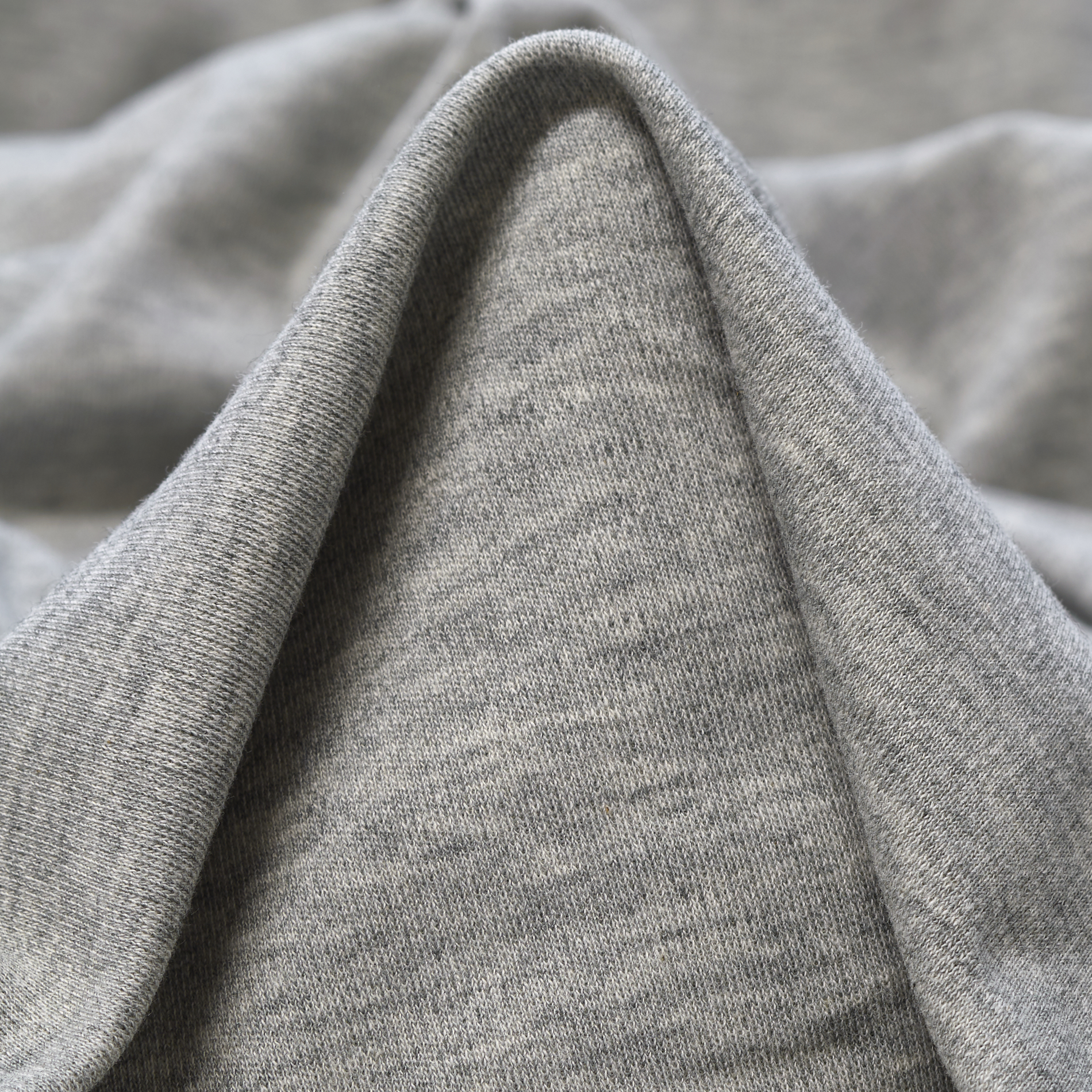 Single Jersey, Wiskoza, Melange, Silver (F000029838)