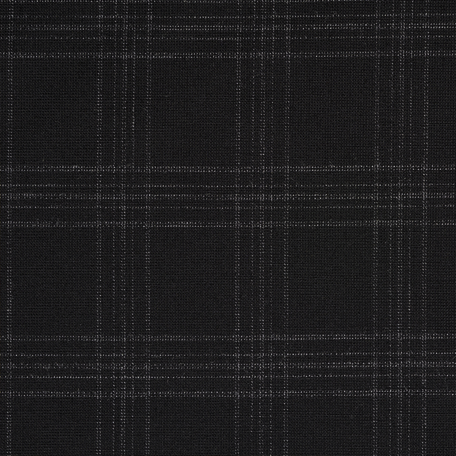 COOL WOOL, VISCOSE BLEND, CHECK, BLACK INK (F000047706) - Texture