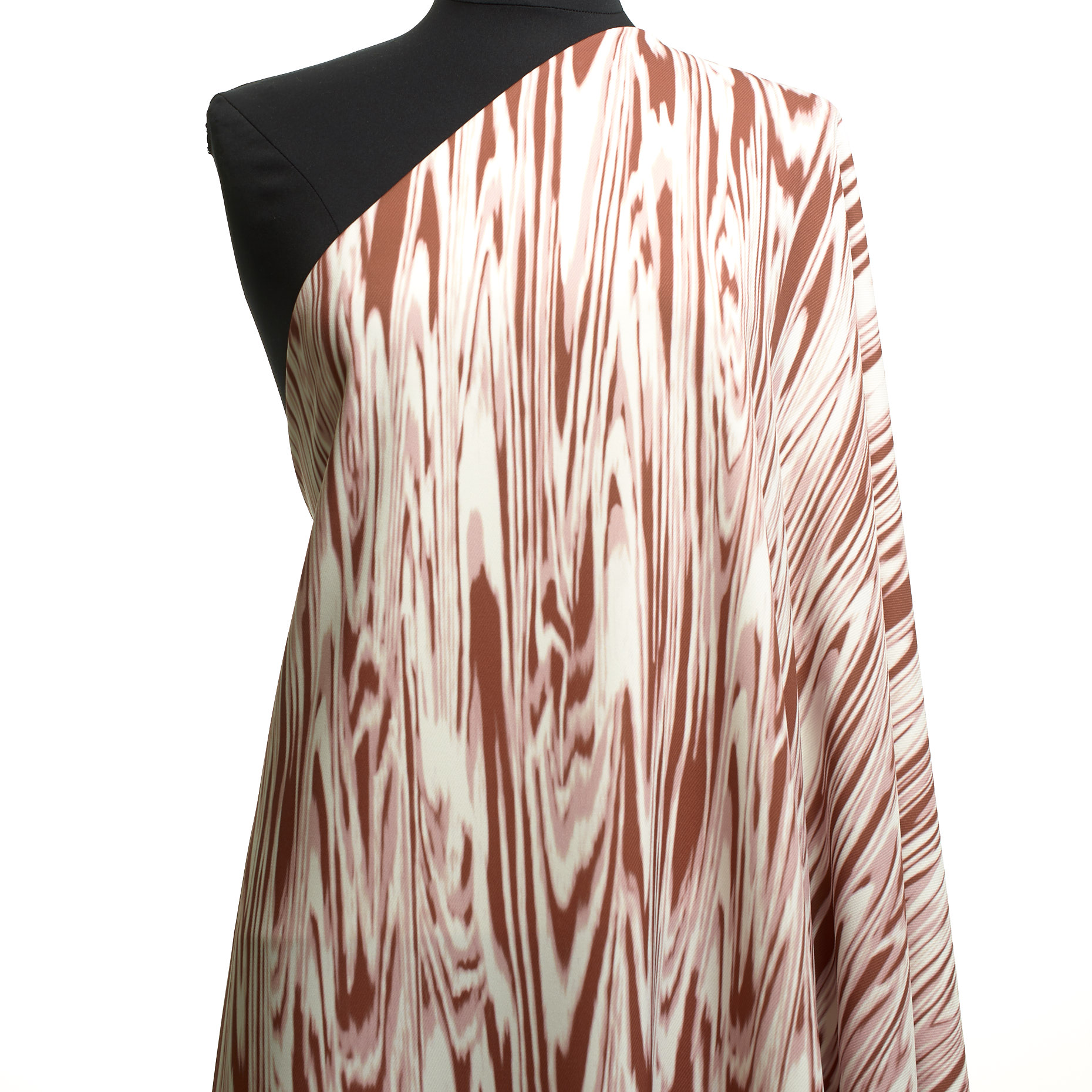 Techno Stretch, Estampado, Ivory&Marsala (F000034623) - Maniquí