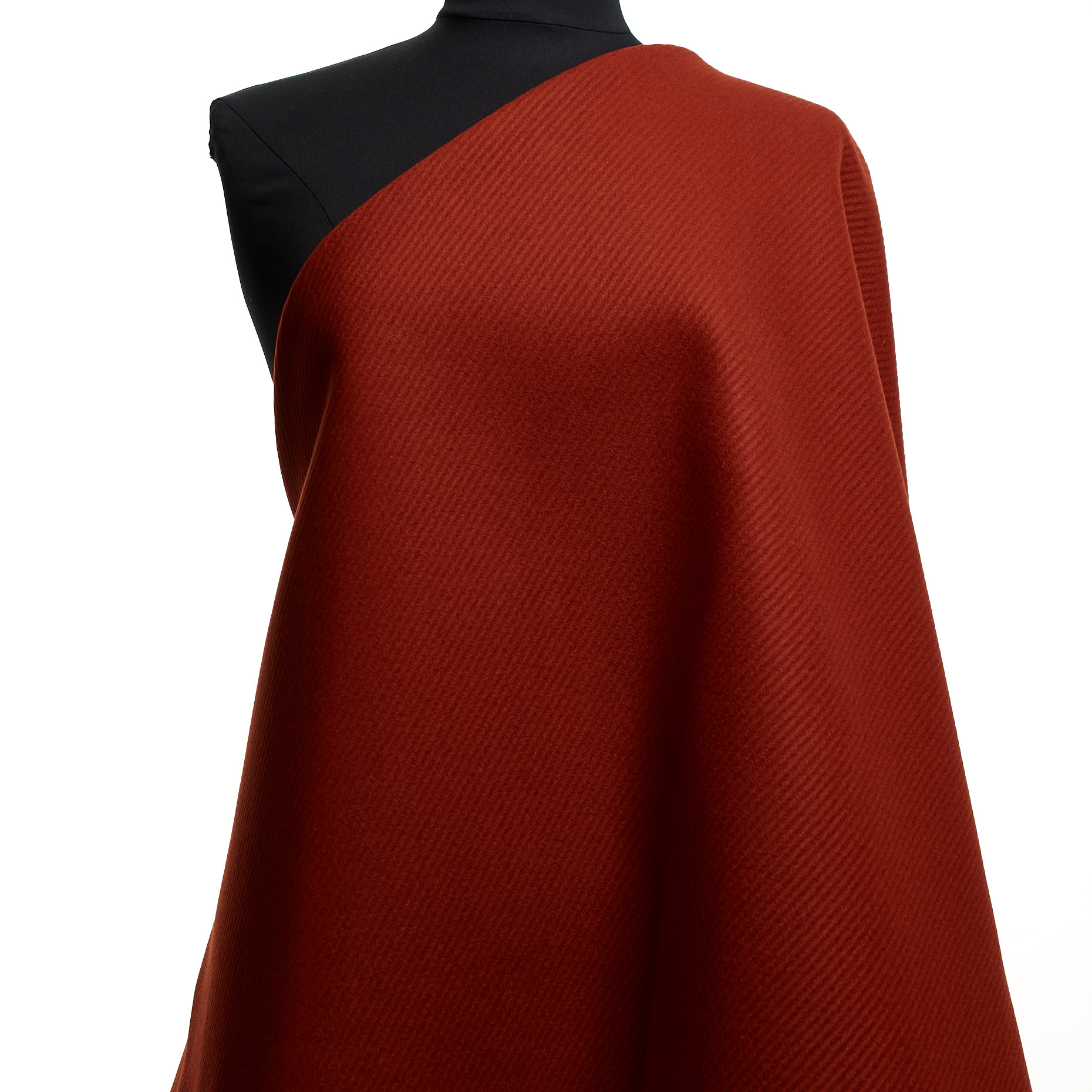 TWILL, BOILED WOOL, MARSALA (F000045979) - Mannequin