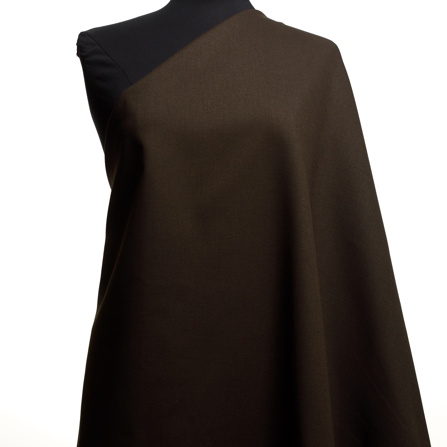 COTTON, BRUSHED, ELASTIC, ESPRESSO (F000036086) - Mannequin