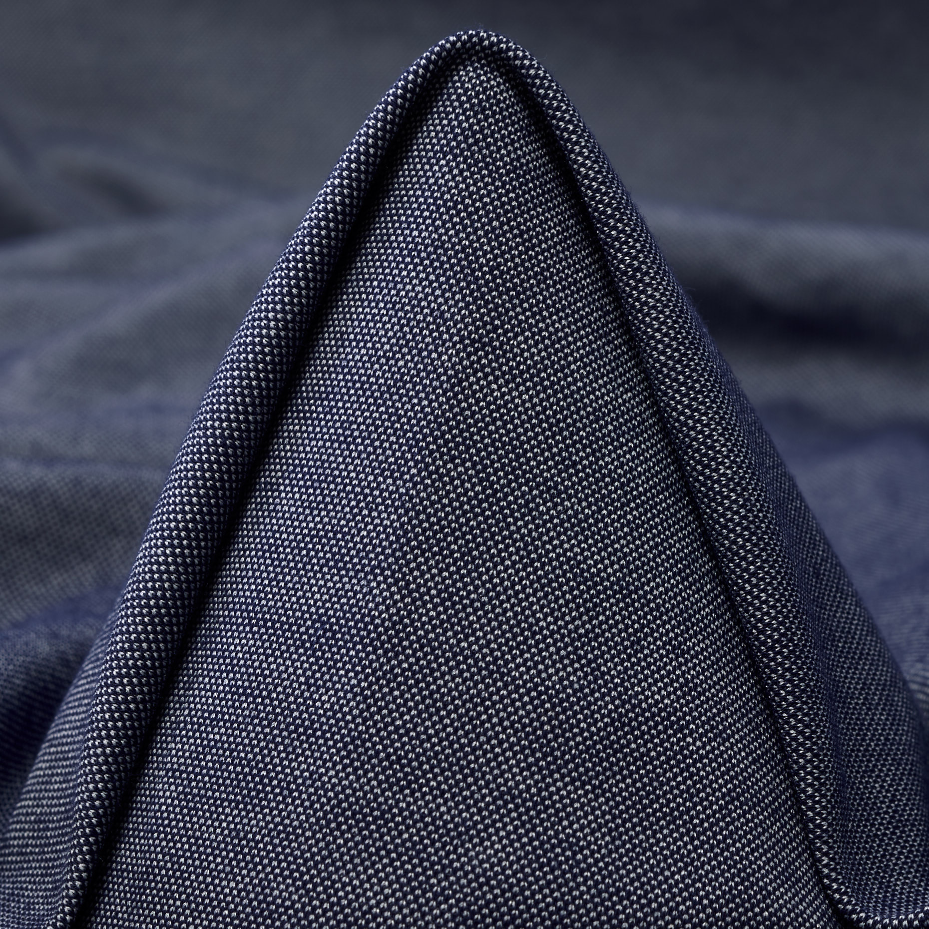JERSEY, COTTON, MELANGE, BLUE INDIGO (F000044480)