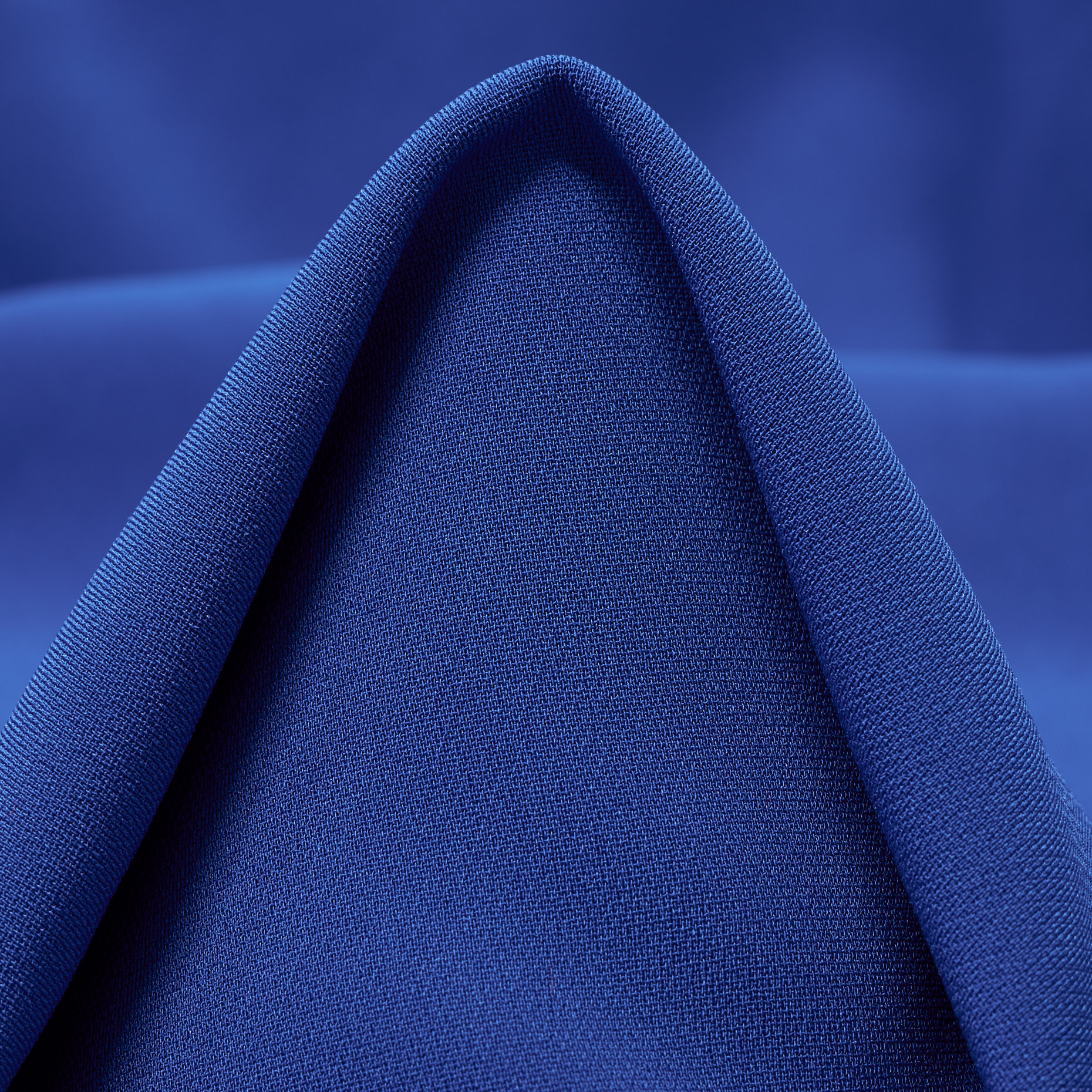 CRÊPE, TRIACETATE, LAPIS BLUE (F000043746)