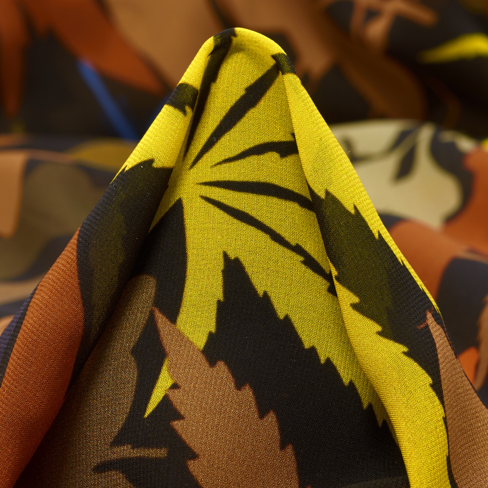 CHIFFON, FLORAL, SILVER BIRCH (F000031972)