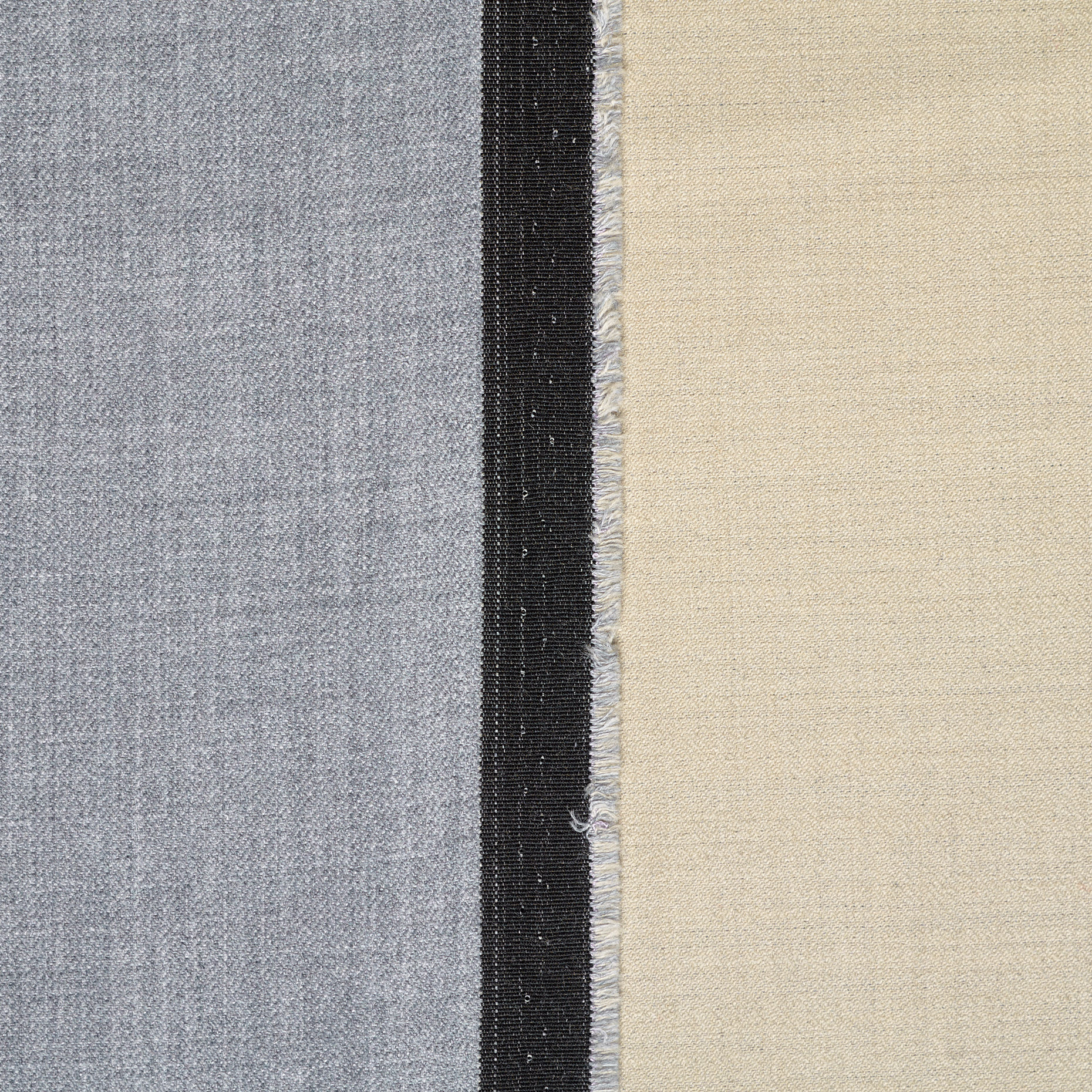 Double, Mieszanka wełny, Melange, Silver (F000039180) - Tkana