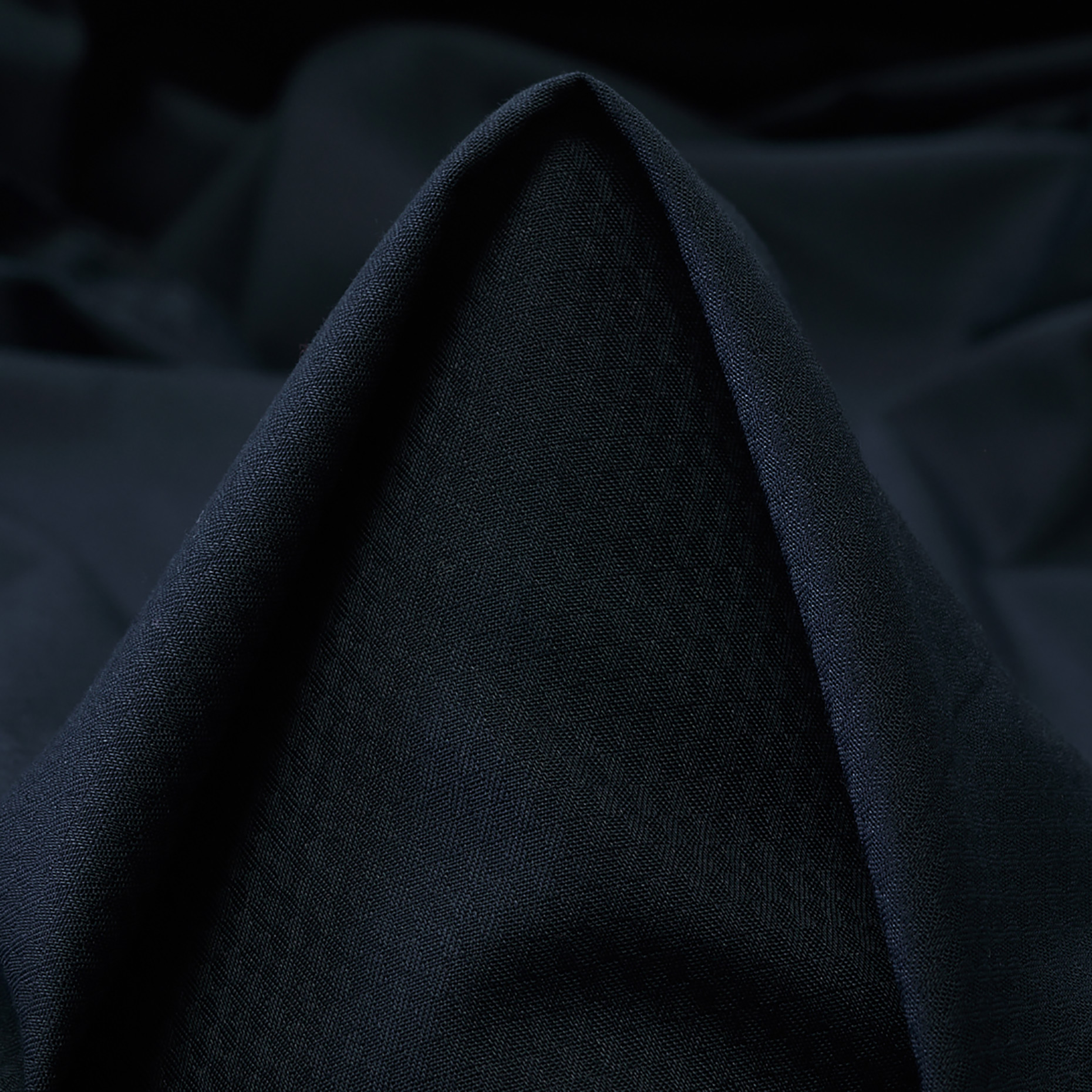 COTTON, MICRO STRUCTURE, DARK BLUE (F000035716)