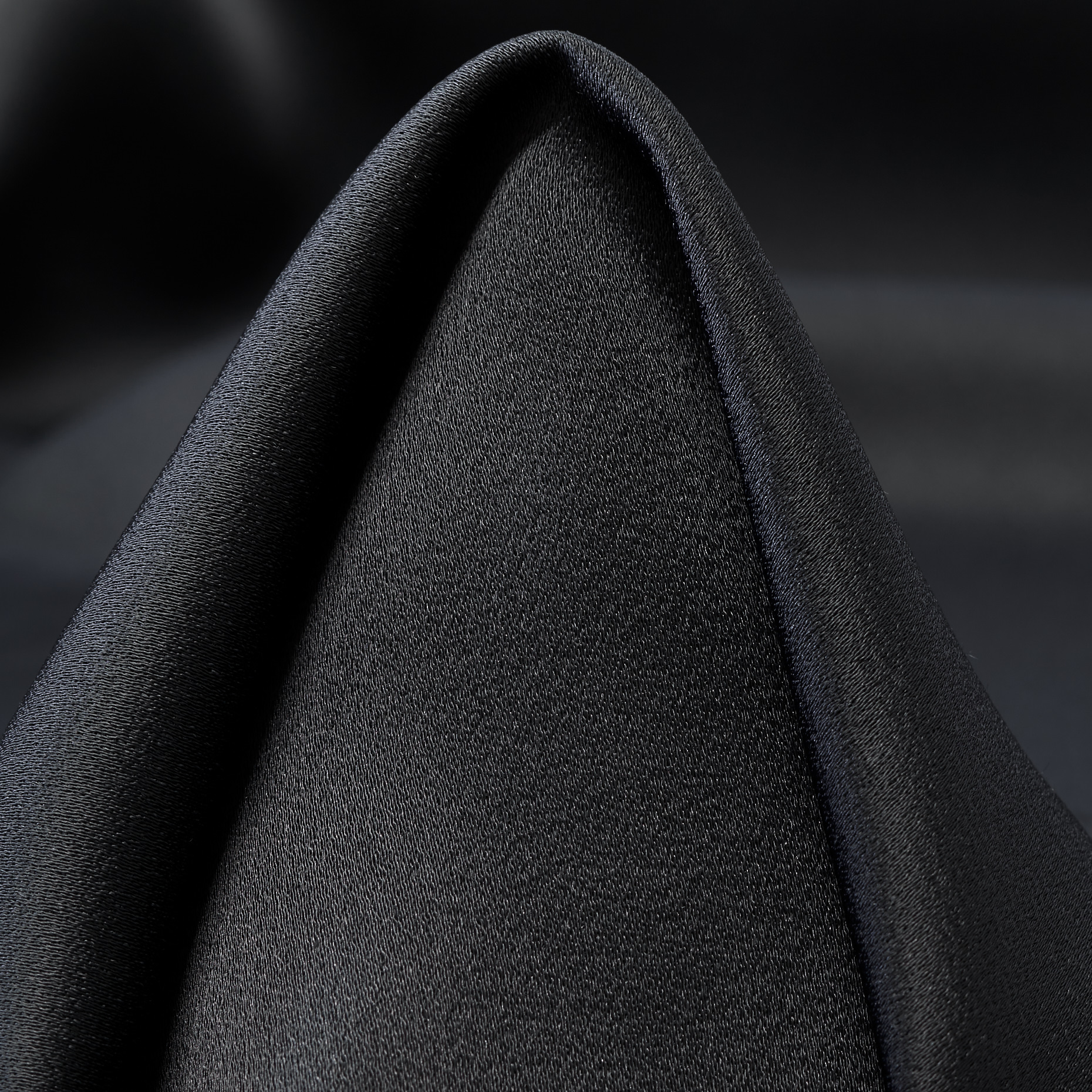 SATIN, ACETATE, VISCOSE, GRANITE GRAY (F000049437)