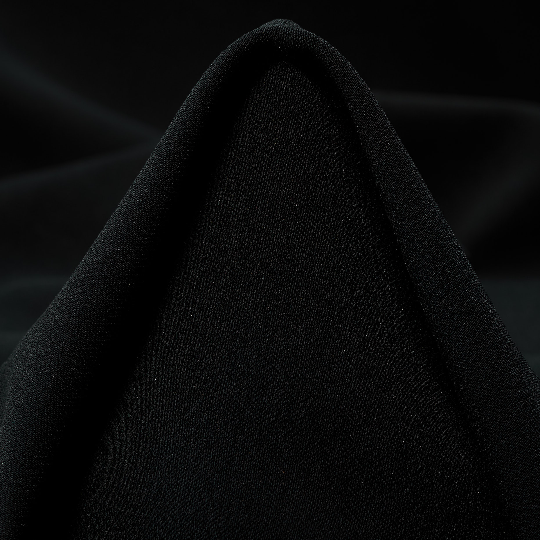 CRÊPE, ELASTIC, RAVEN BLACK (F000042773)